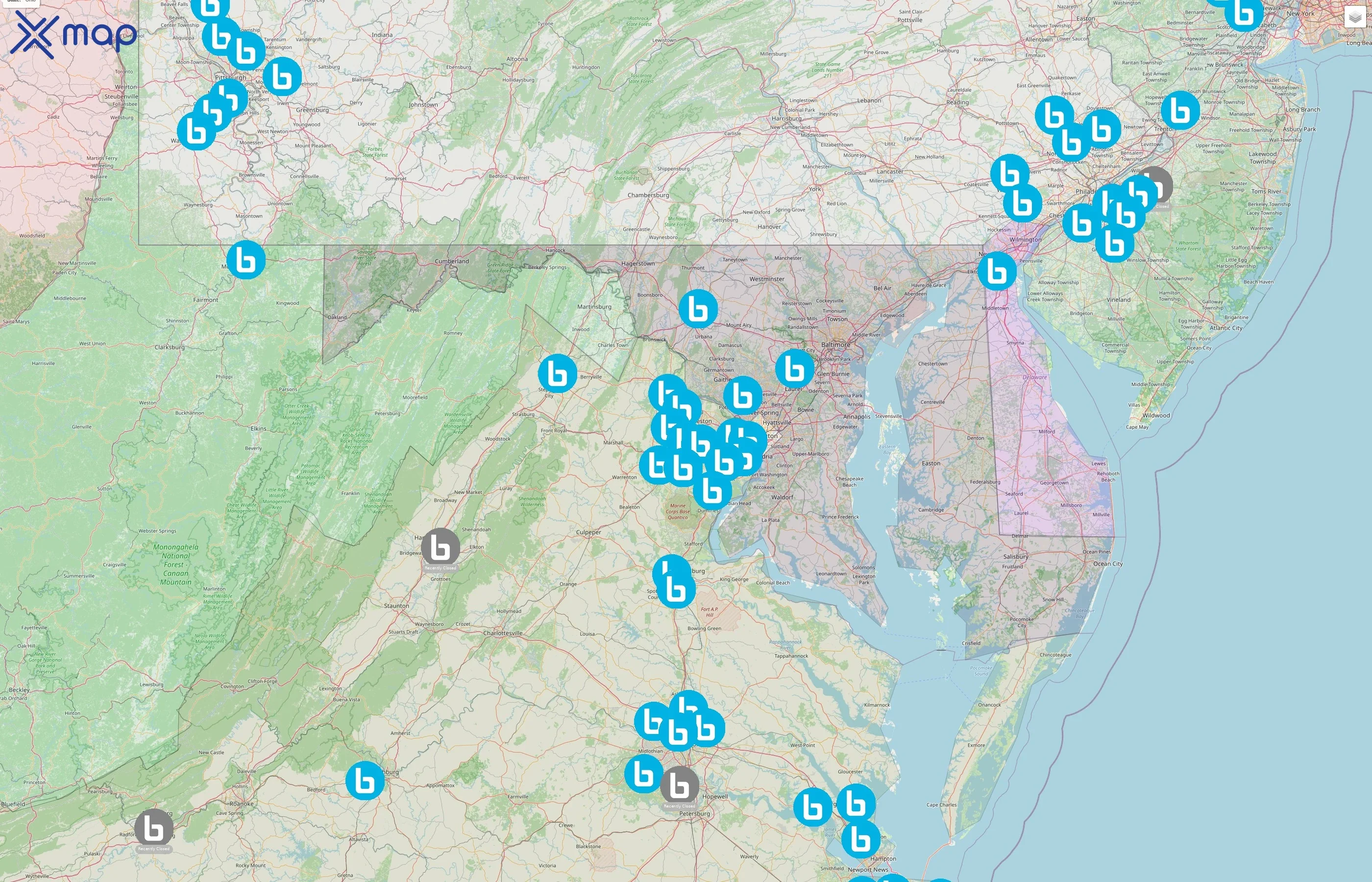 Burn Boot Camp street hotspots