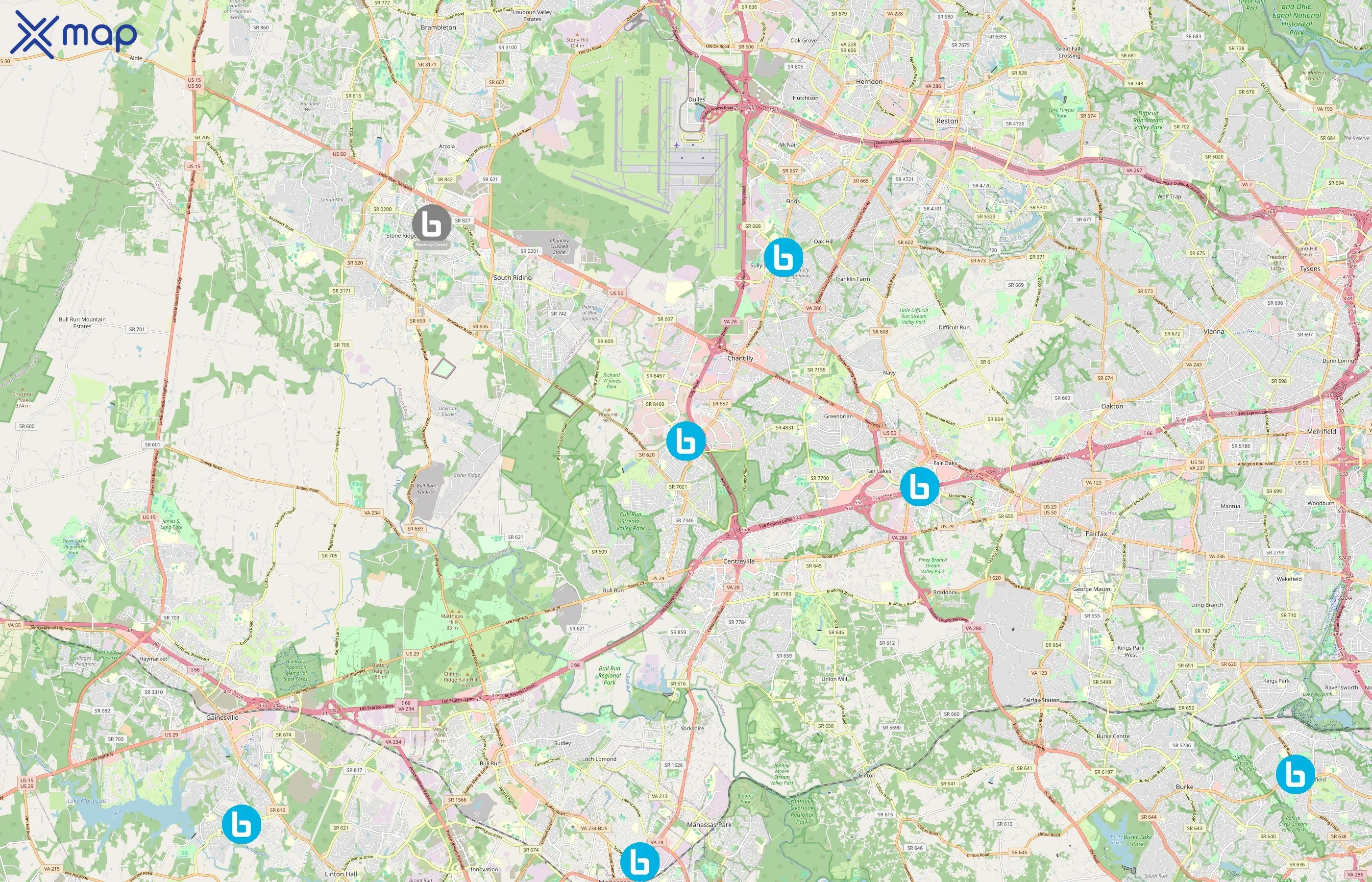 Burn Boot Camp area coverage