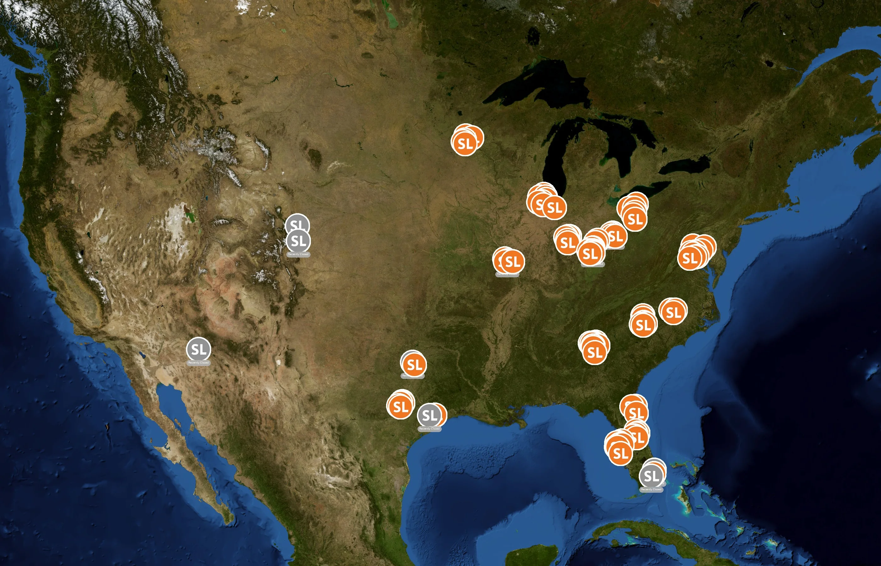Salon Lofts state distribution