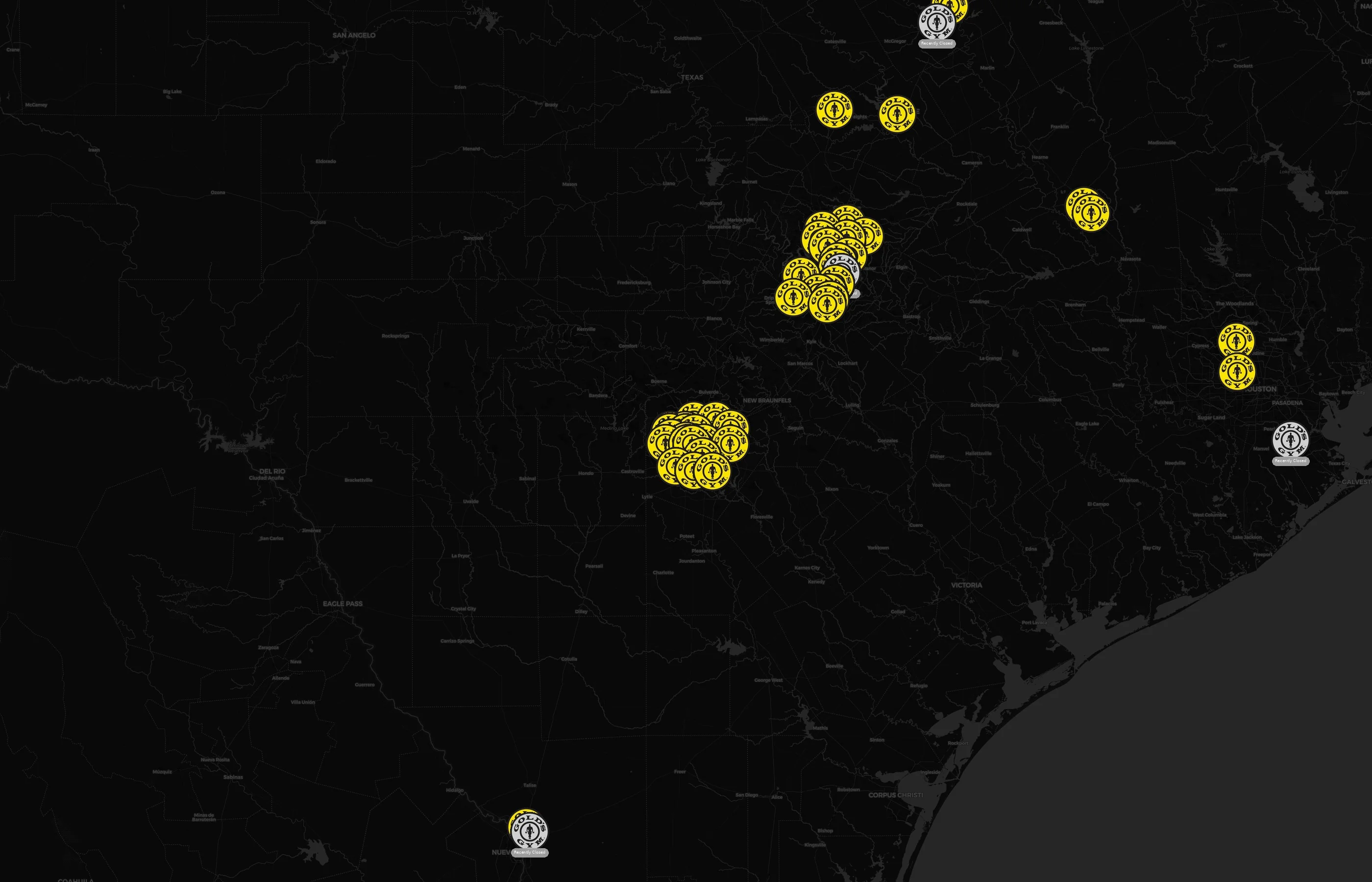 Gold's Gym city distribution