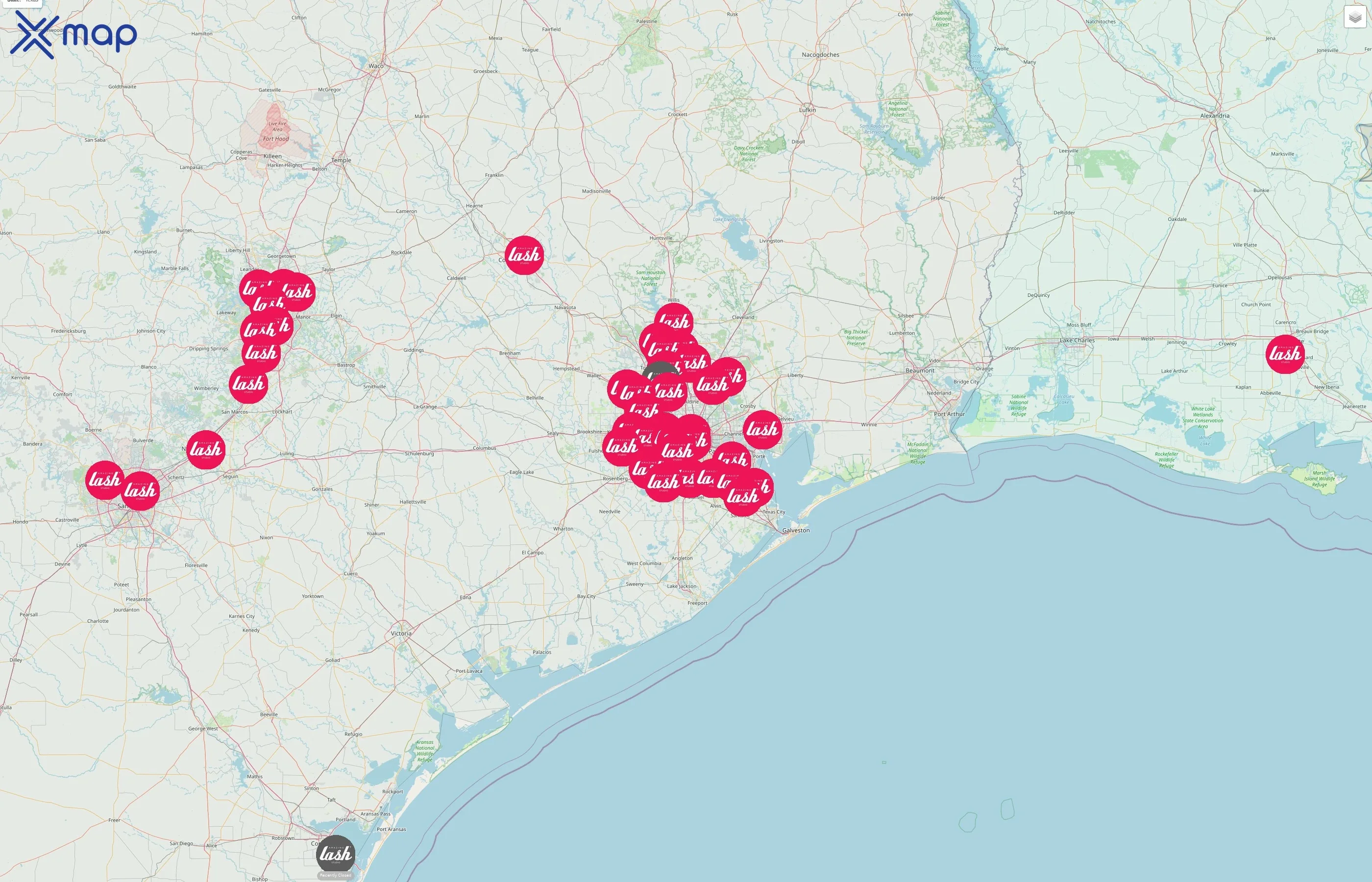 Amazing Lash Studio street hotspots