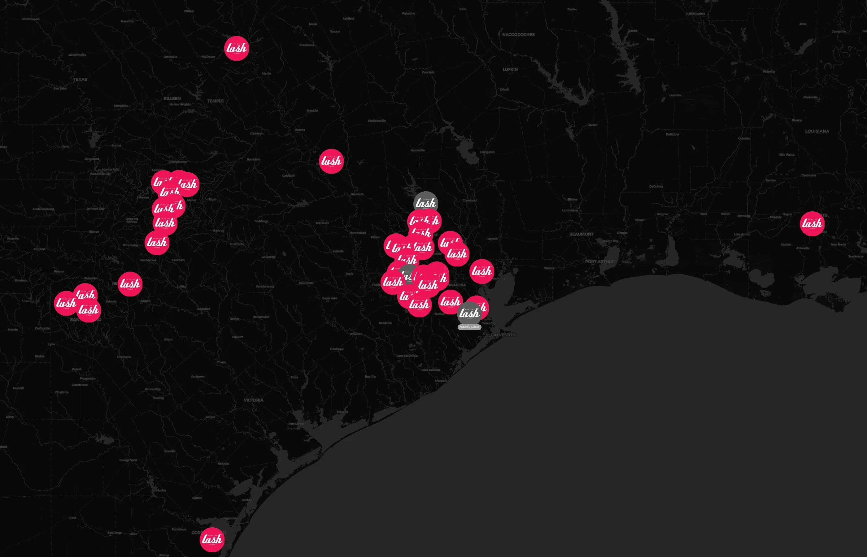 Amazing Lash Studio city distribution
