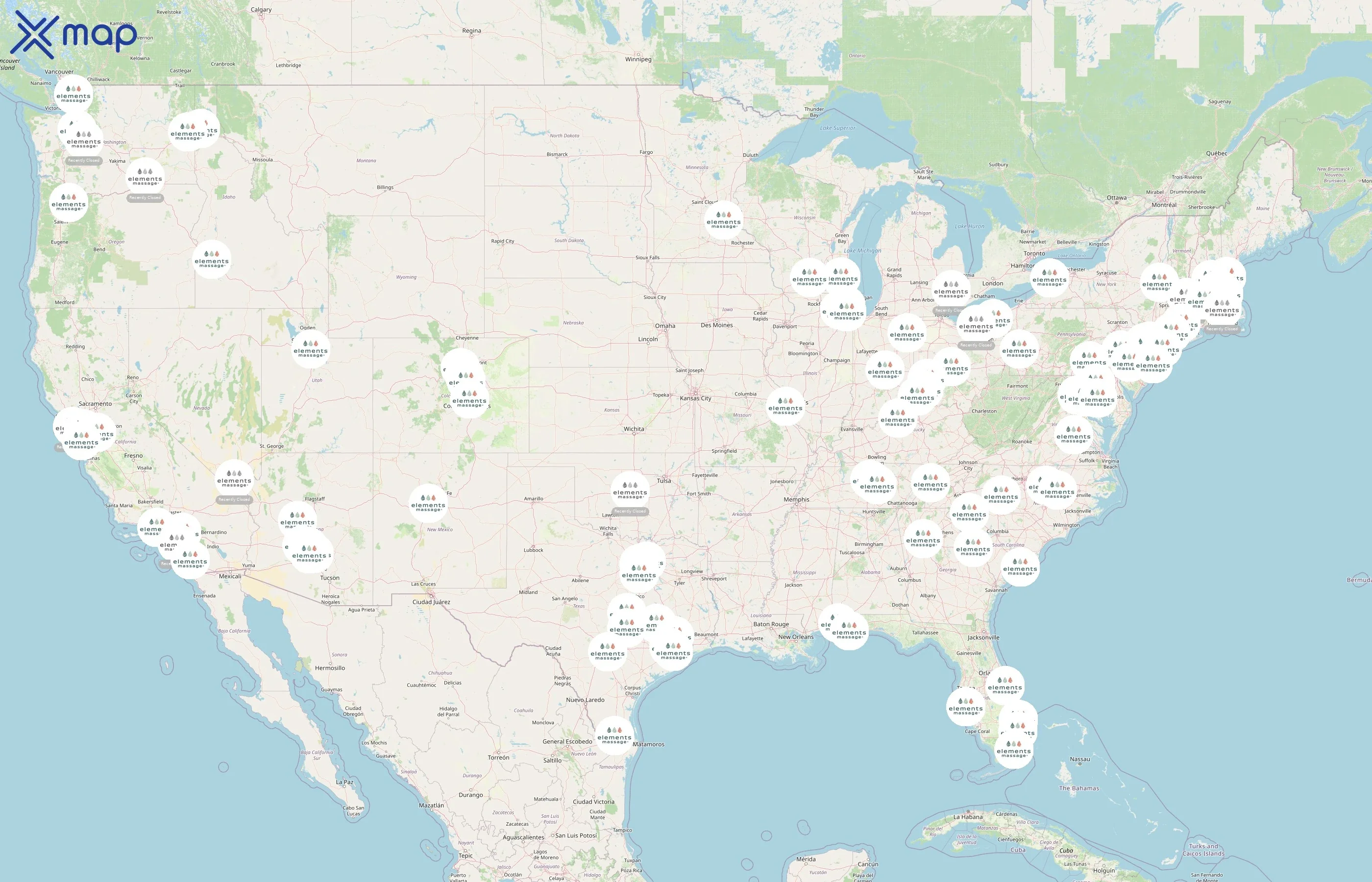 Elements Massage business status