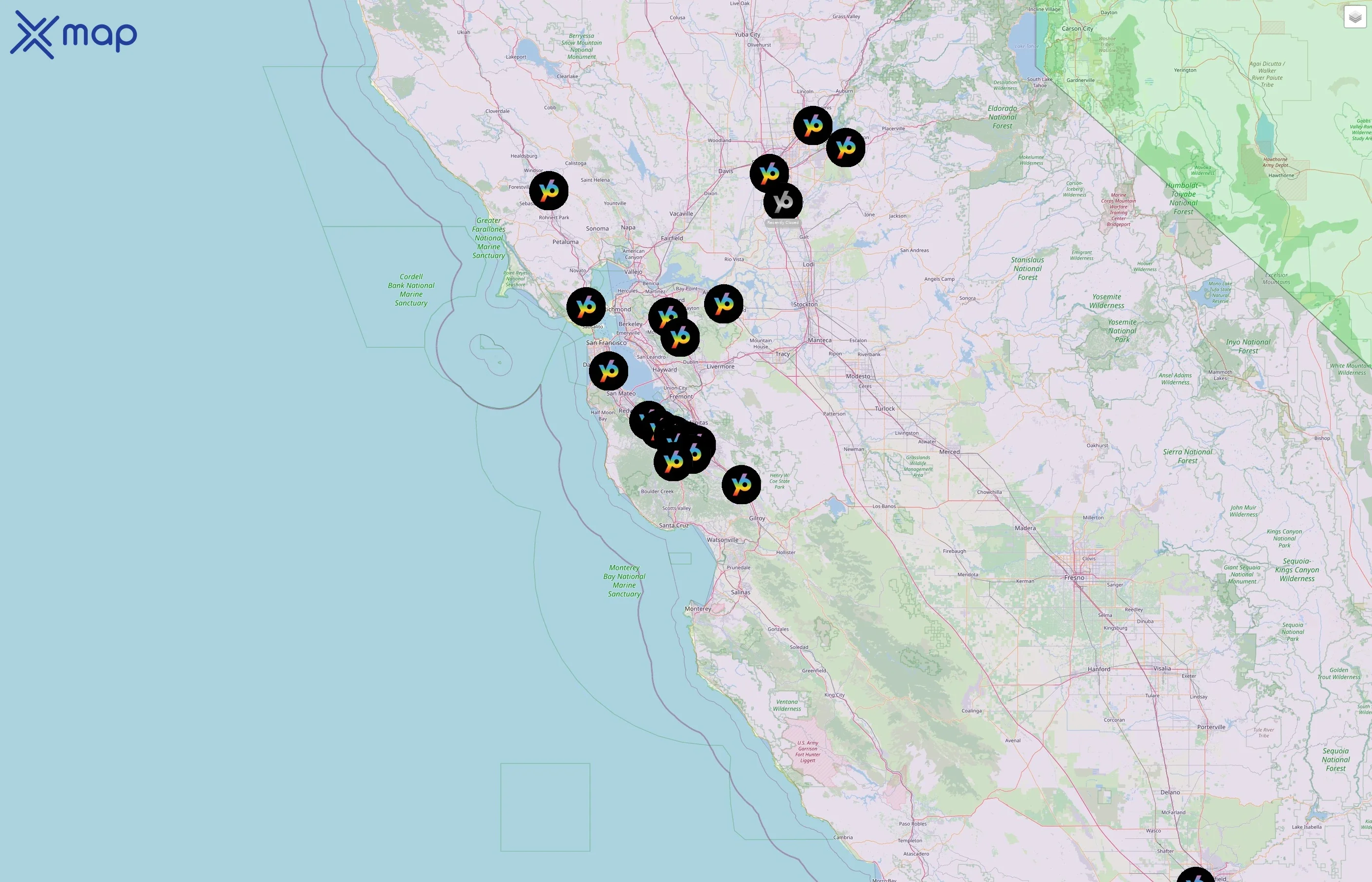 YogaSix street hotspots