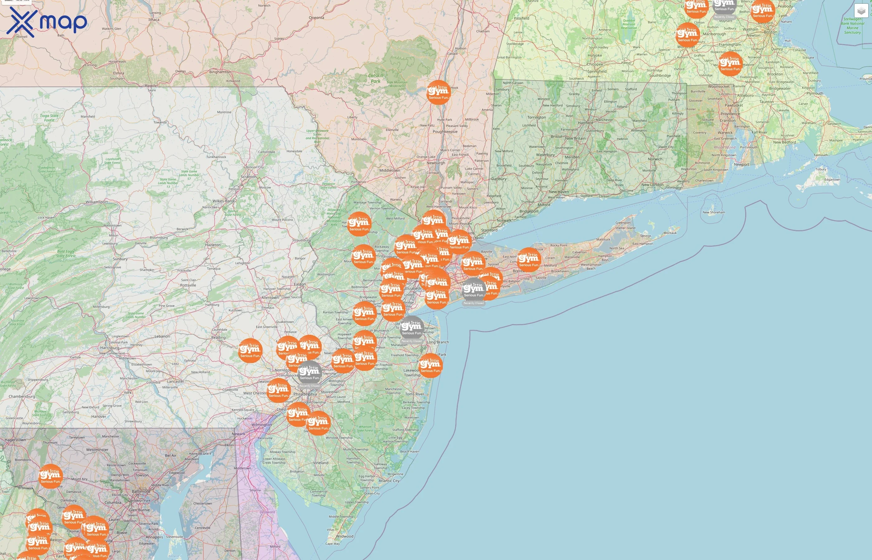 The Little Gym street hotspots