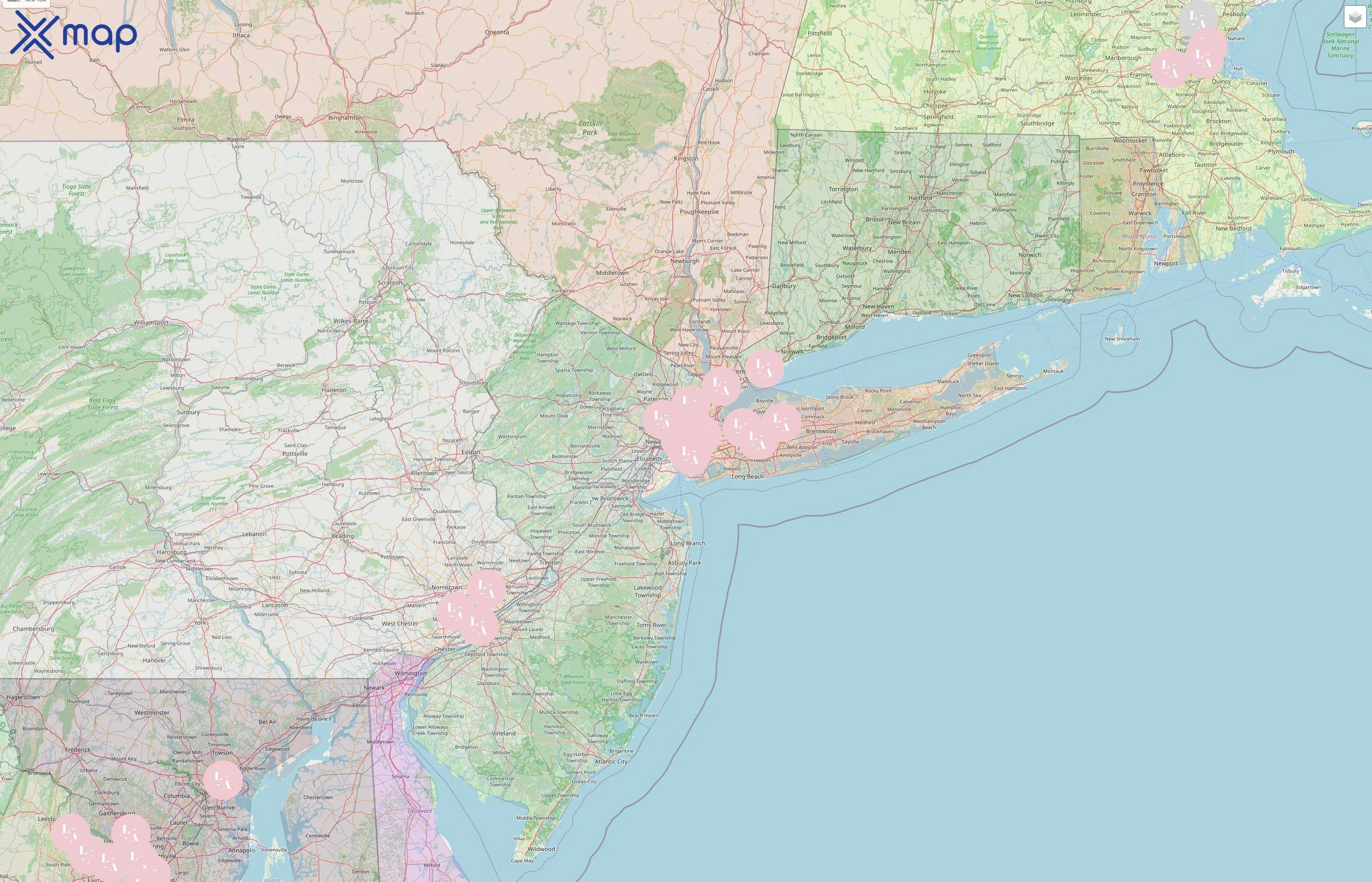 LaserAway street hotspots