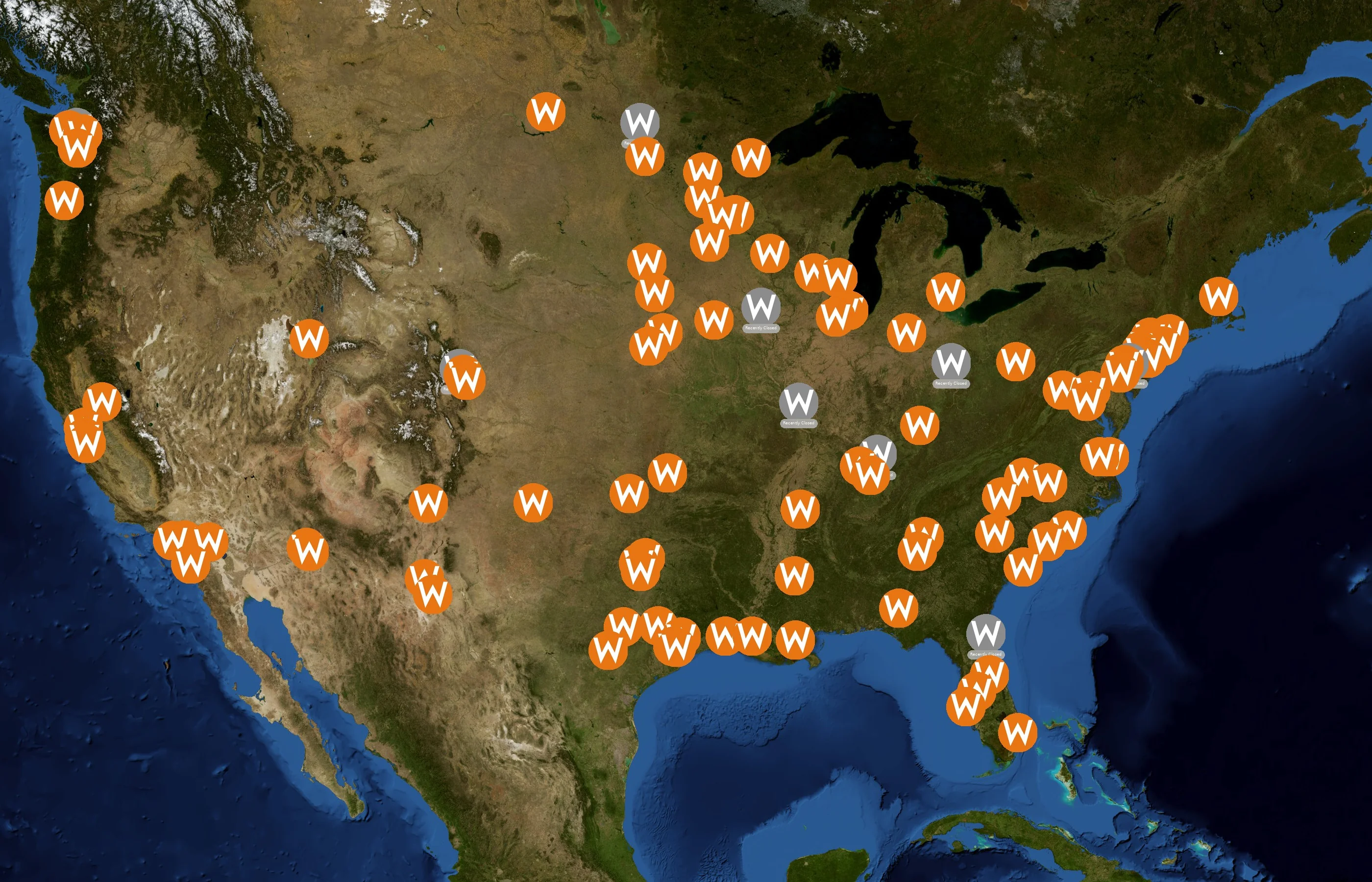 Waxing The City state distribution