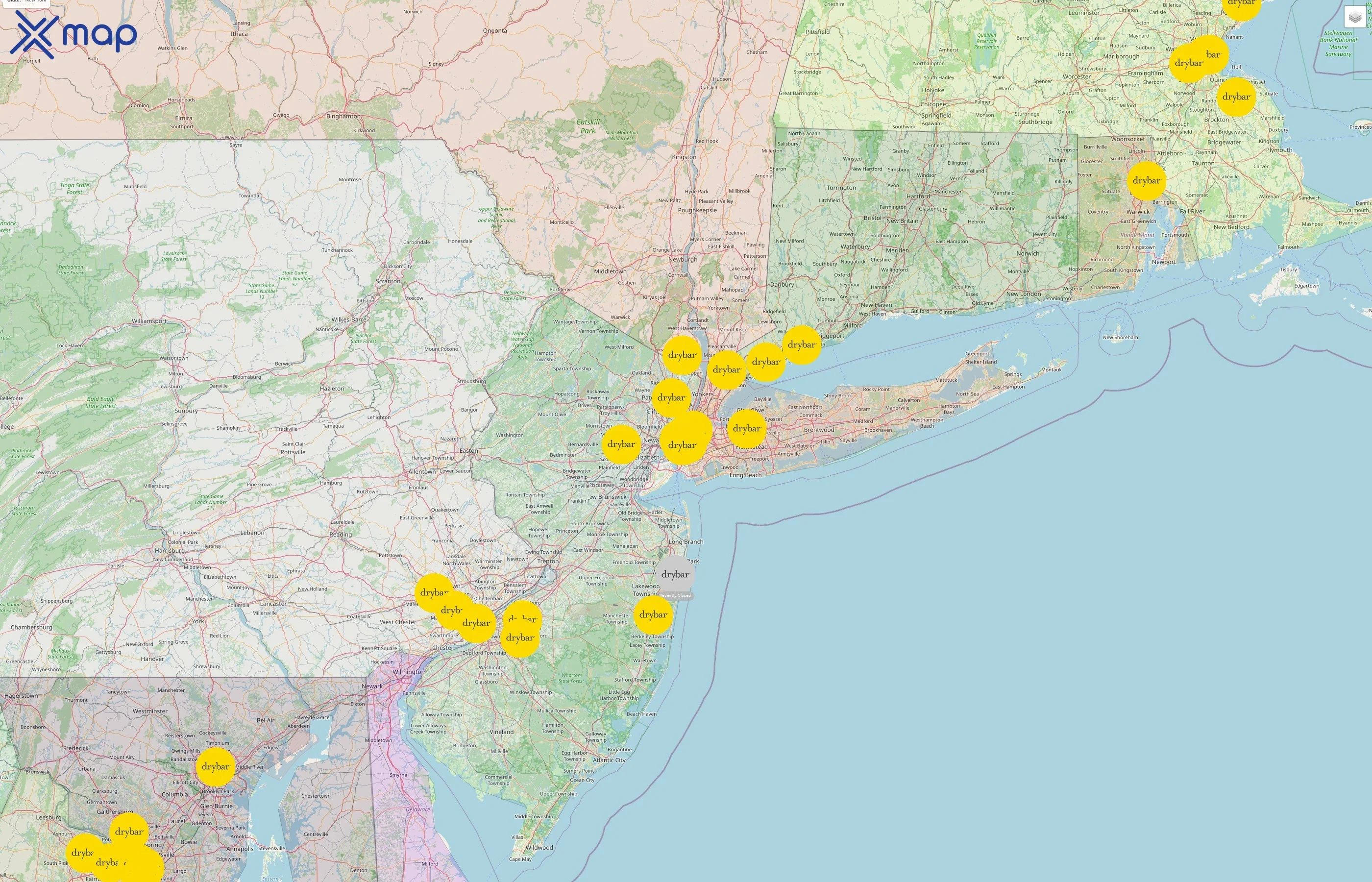 Drybar street hotspots