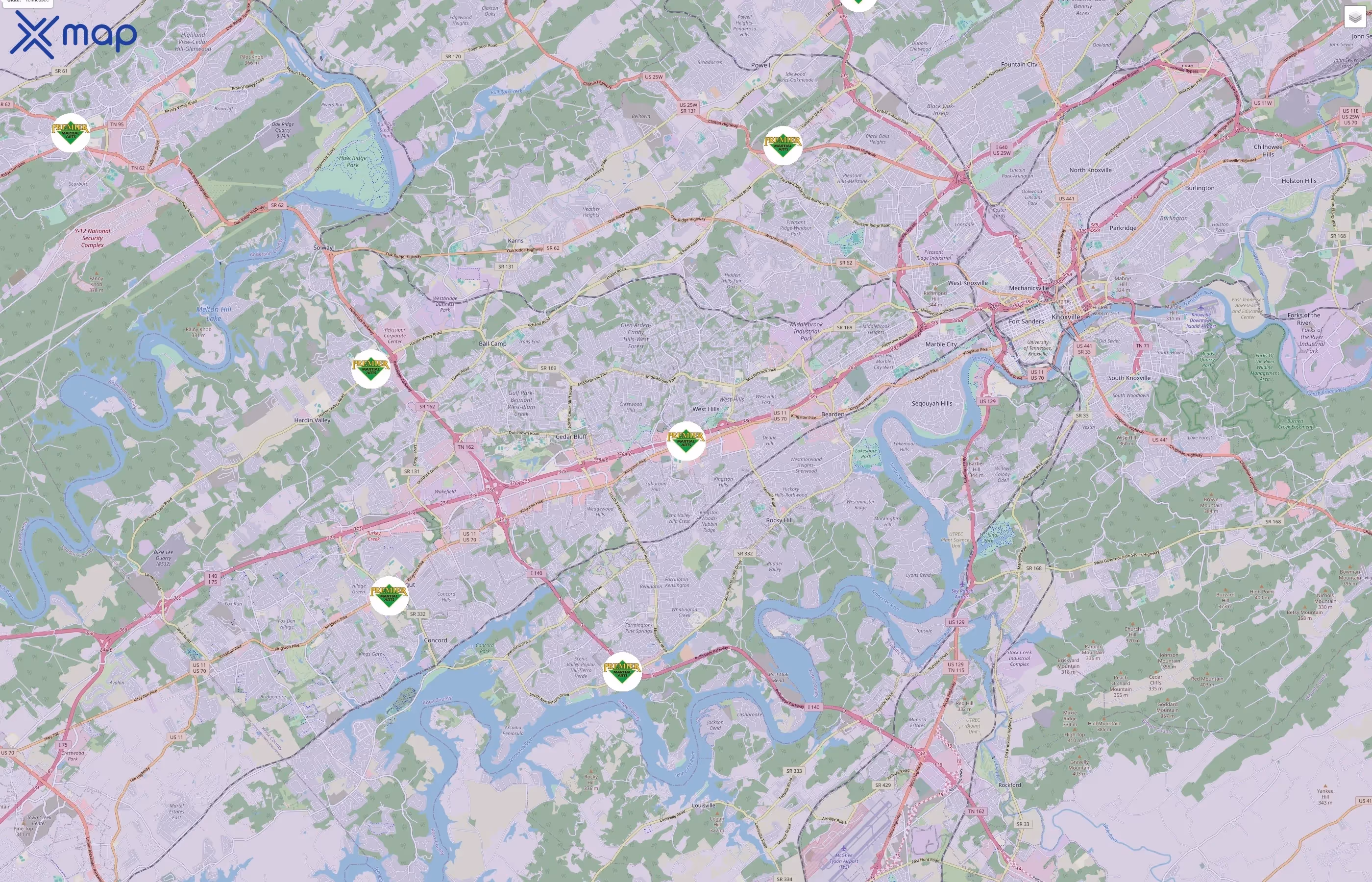 Premier Martial Arts traffic data