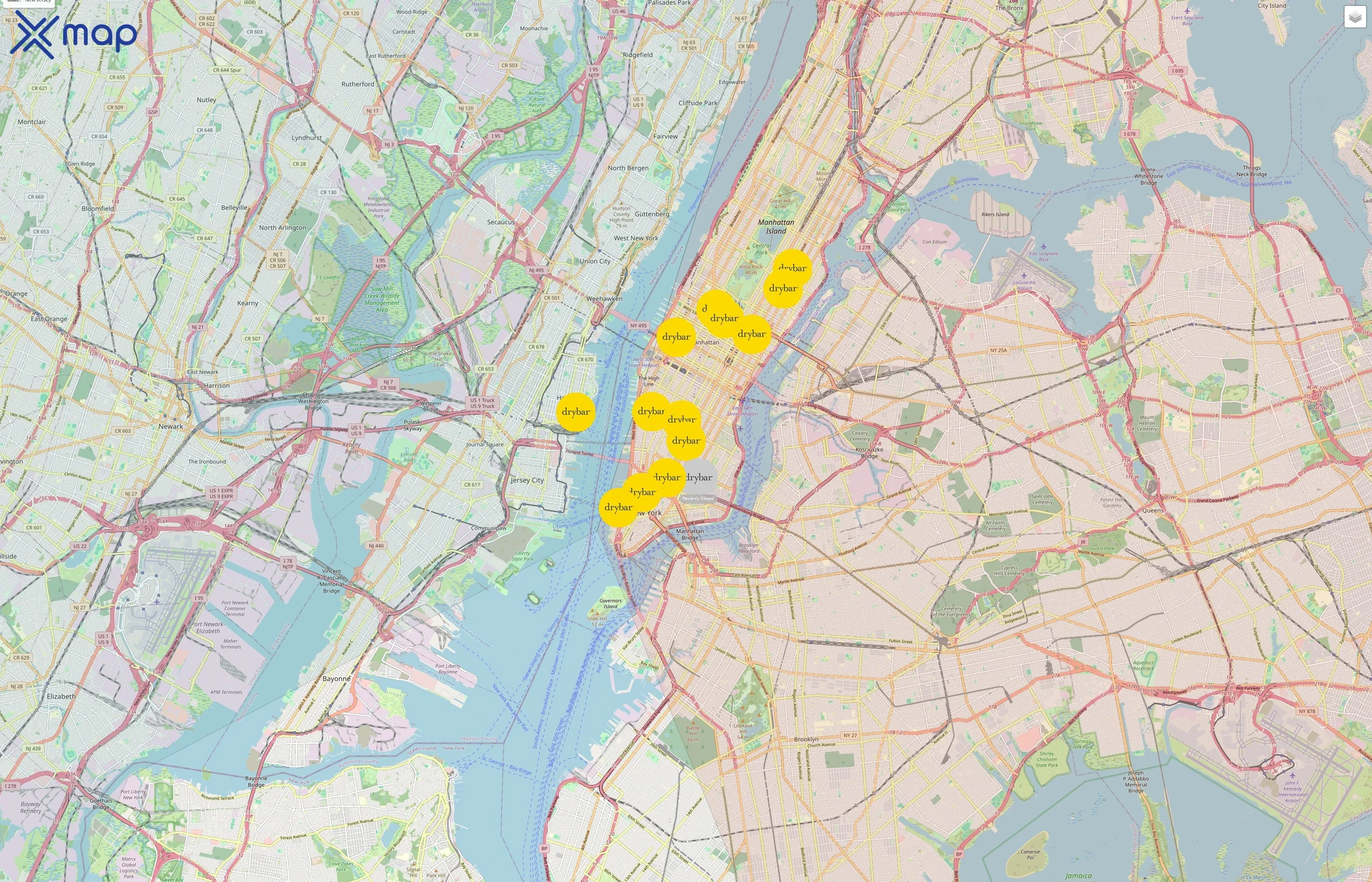 Drybar traffic data