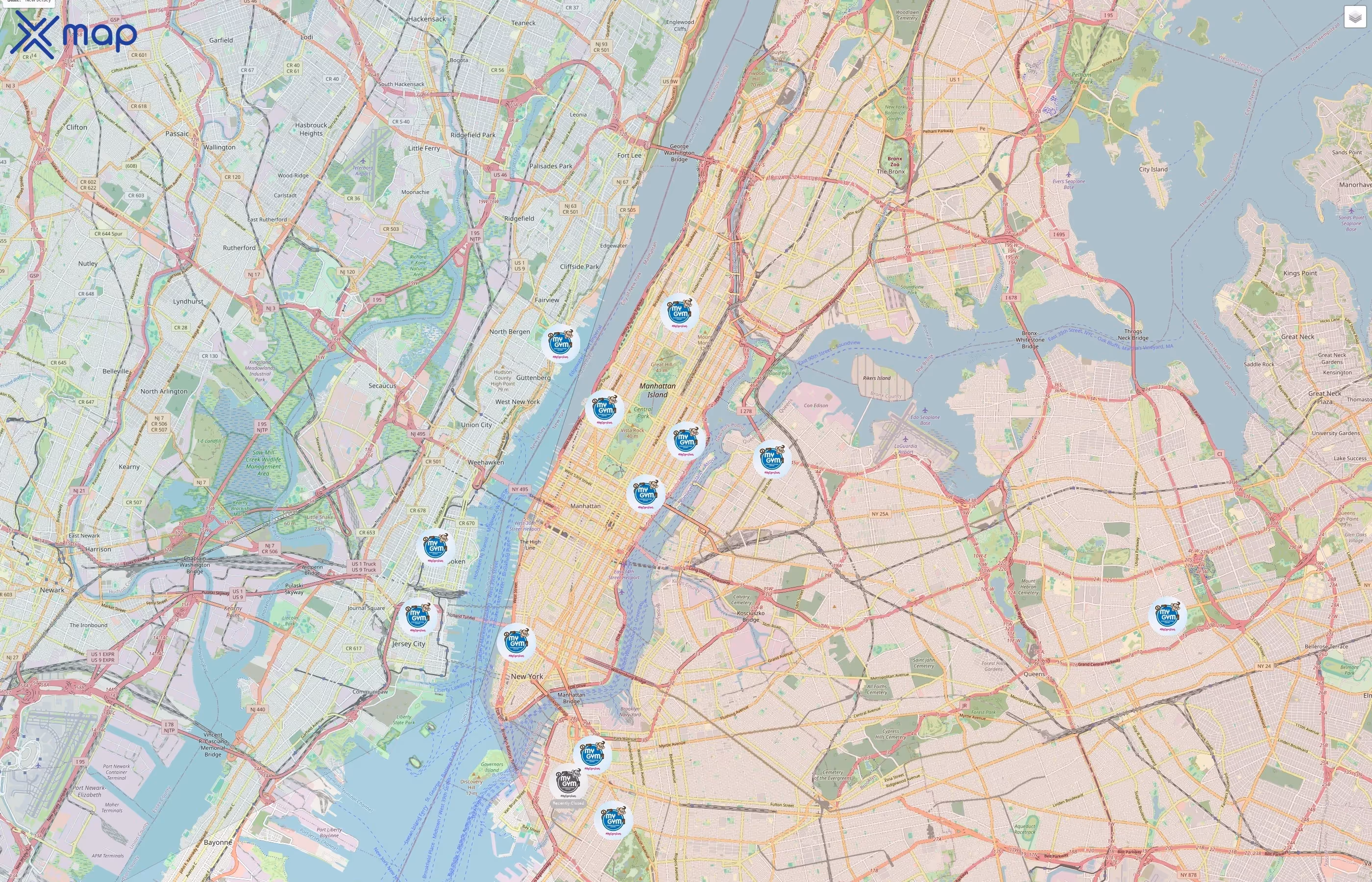 My Gym traffic data