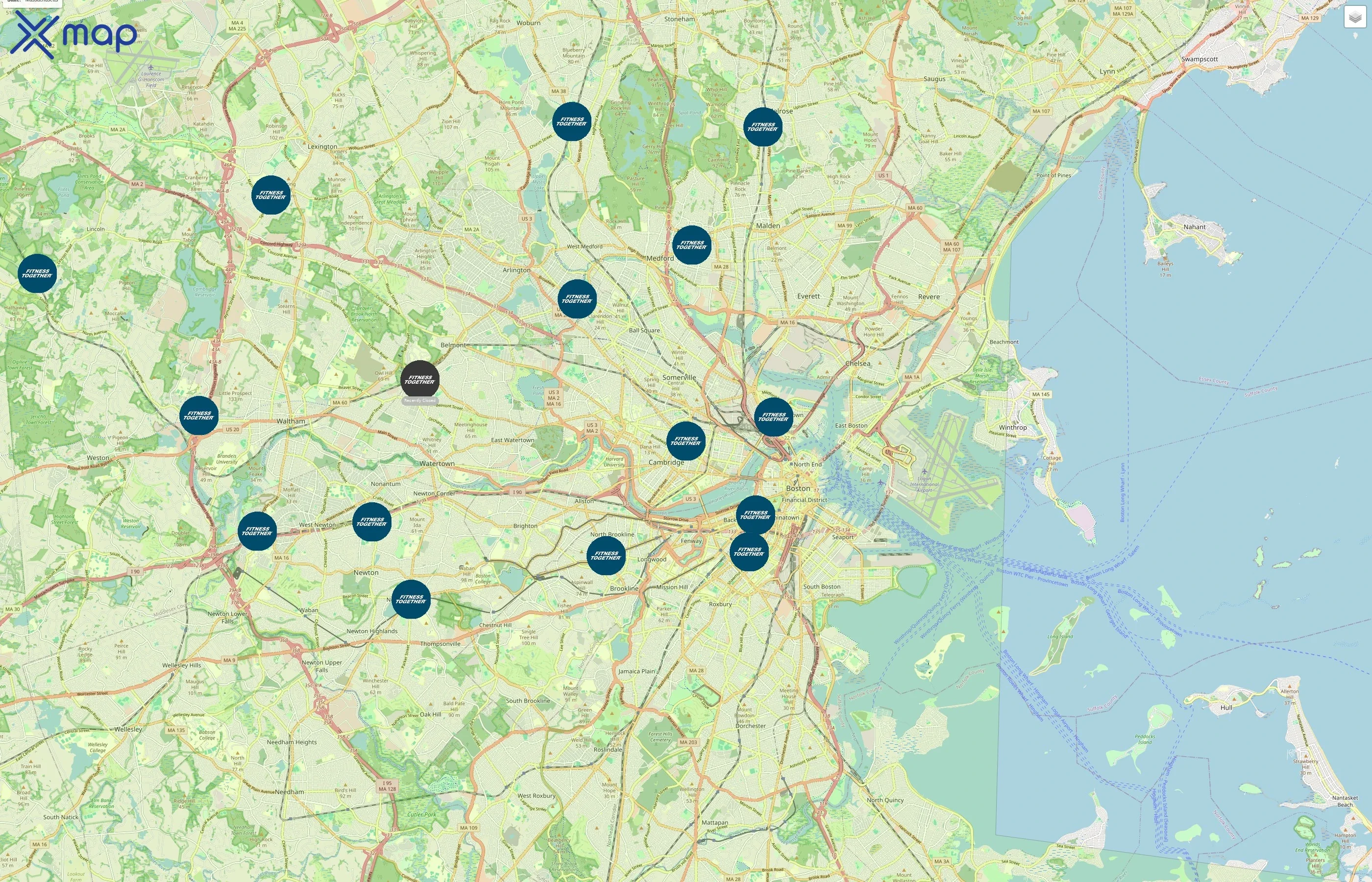 Fitness Together traffic data