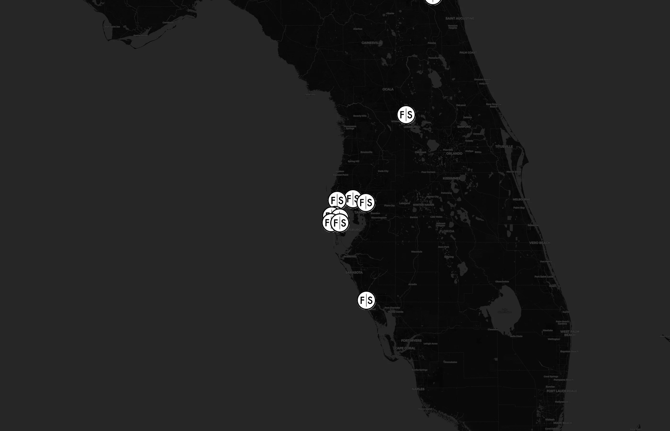 Fantastic Sams city distribution