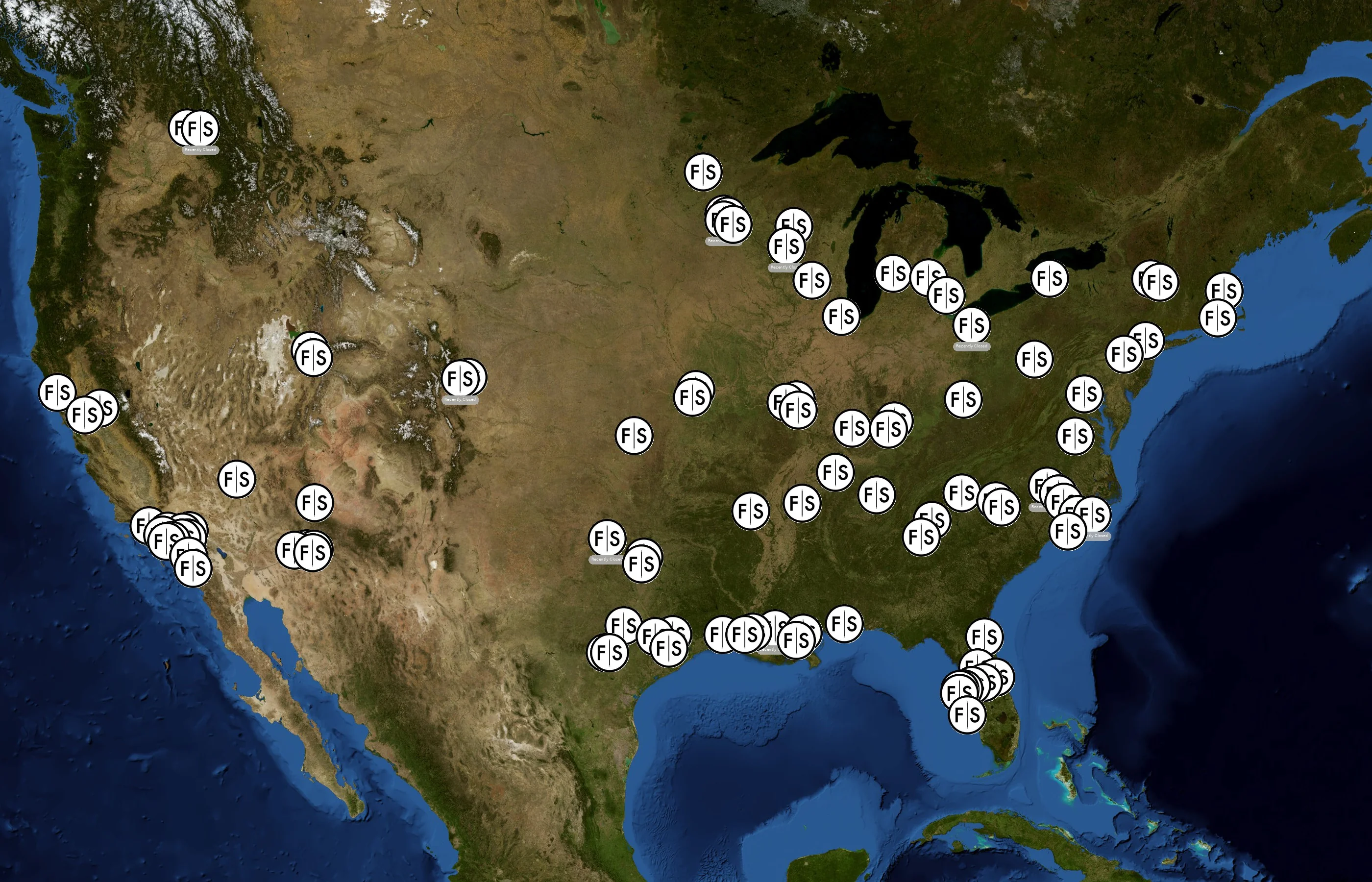 Fantastic Sams state distribution