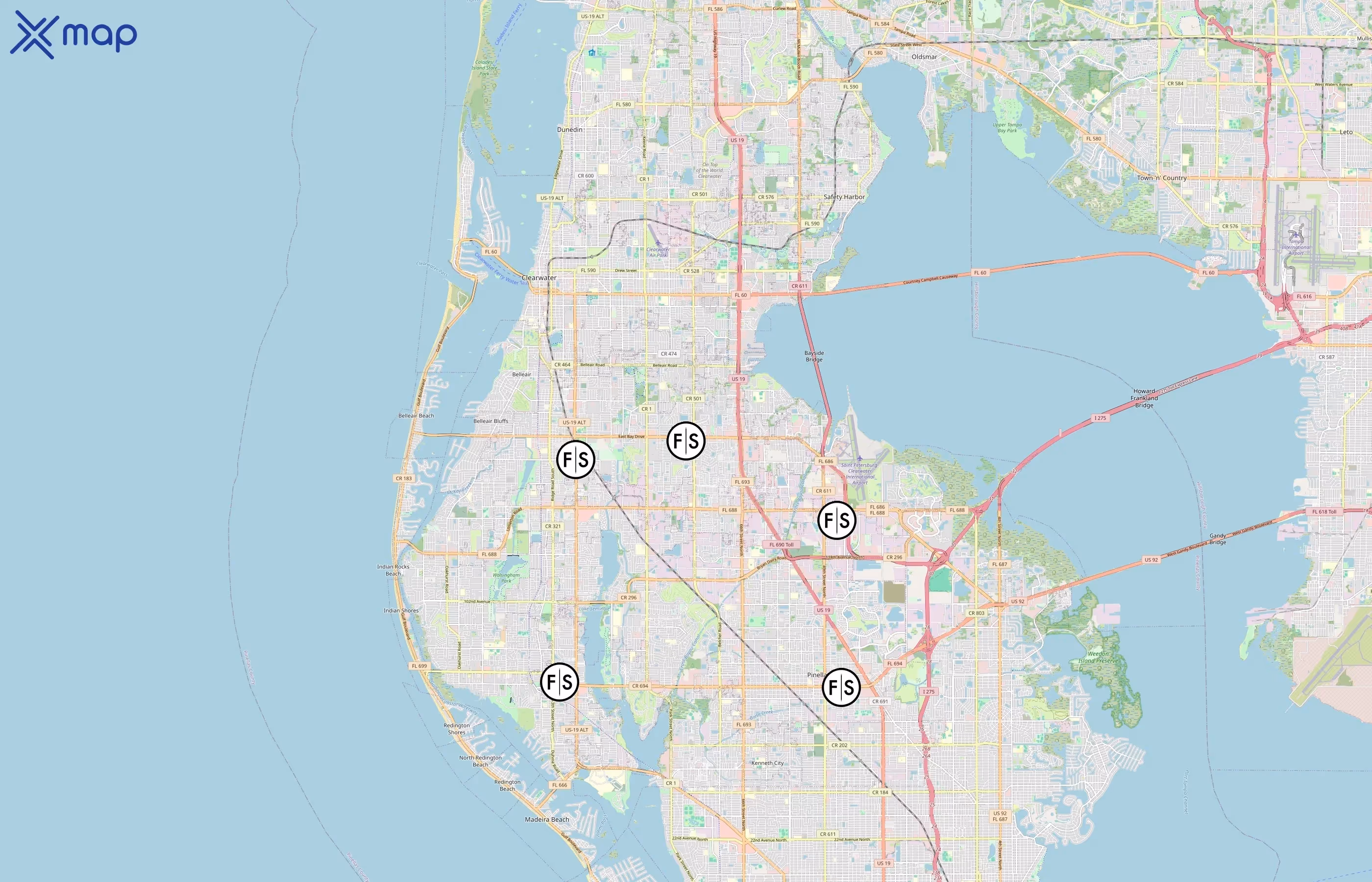 Fantastic Sams area coverage