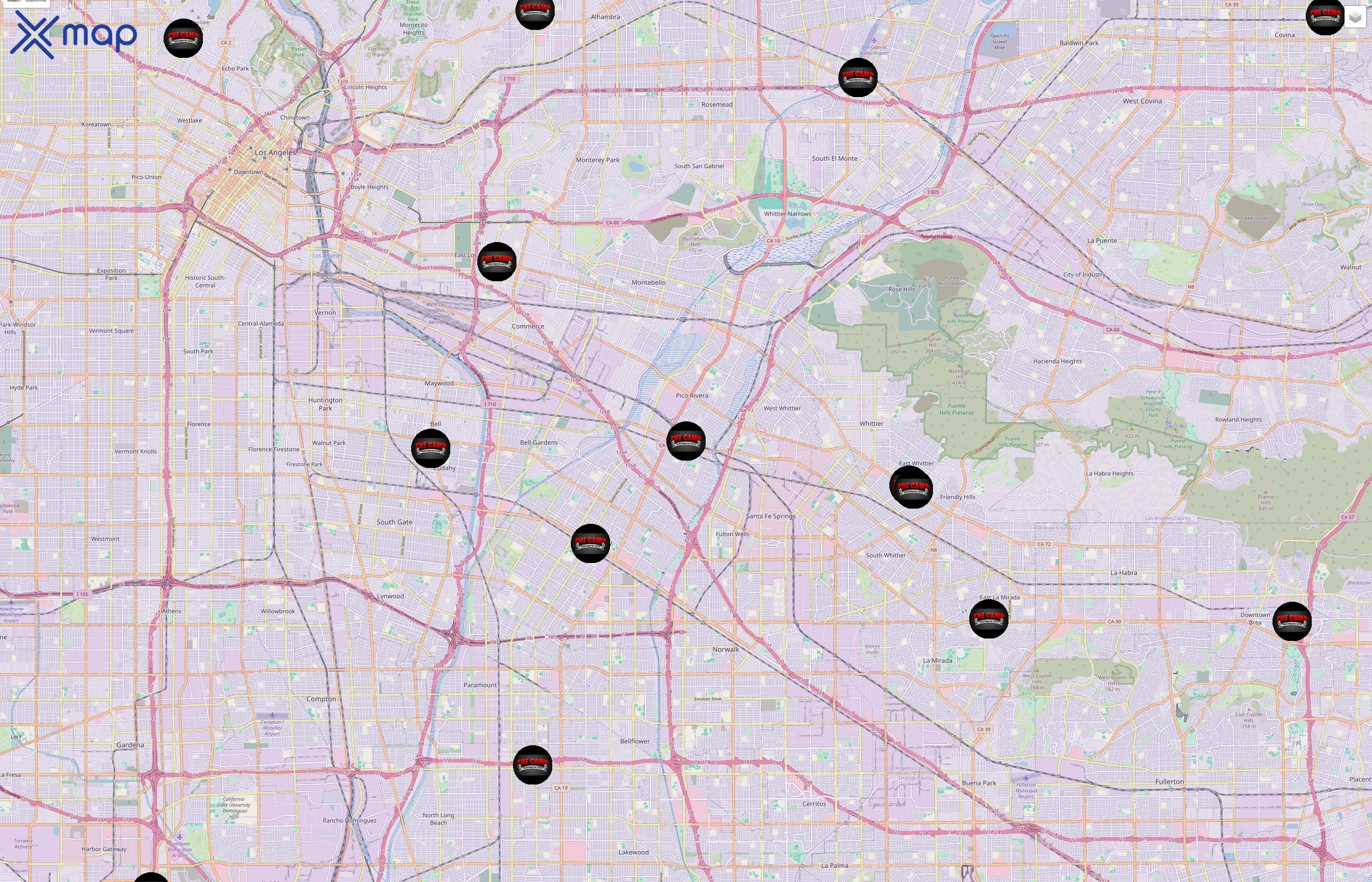 The Camp Transformation Center traffic data