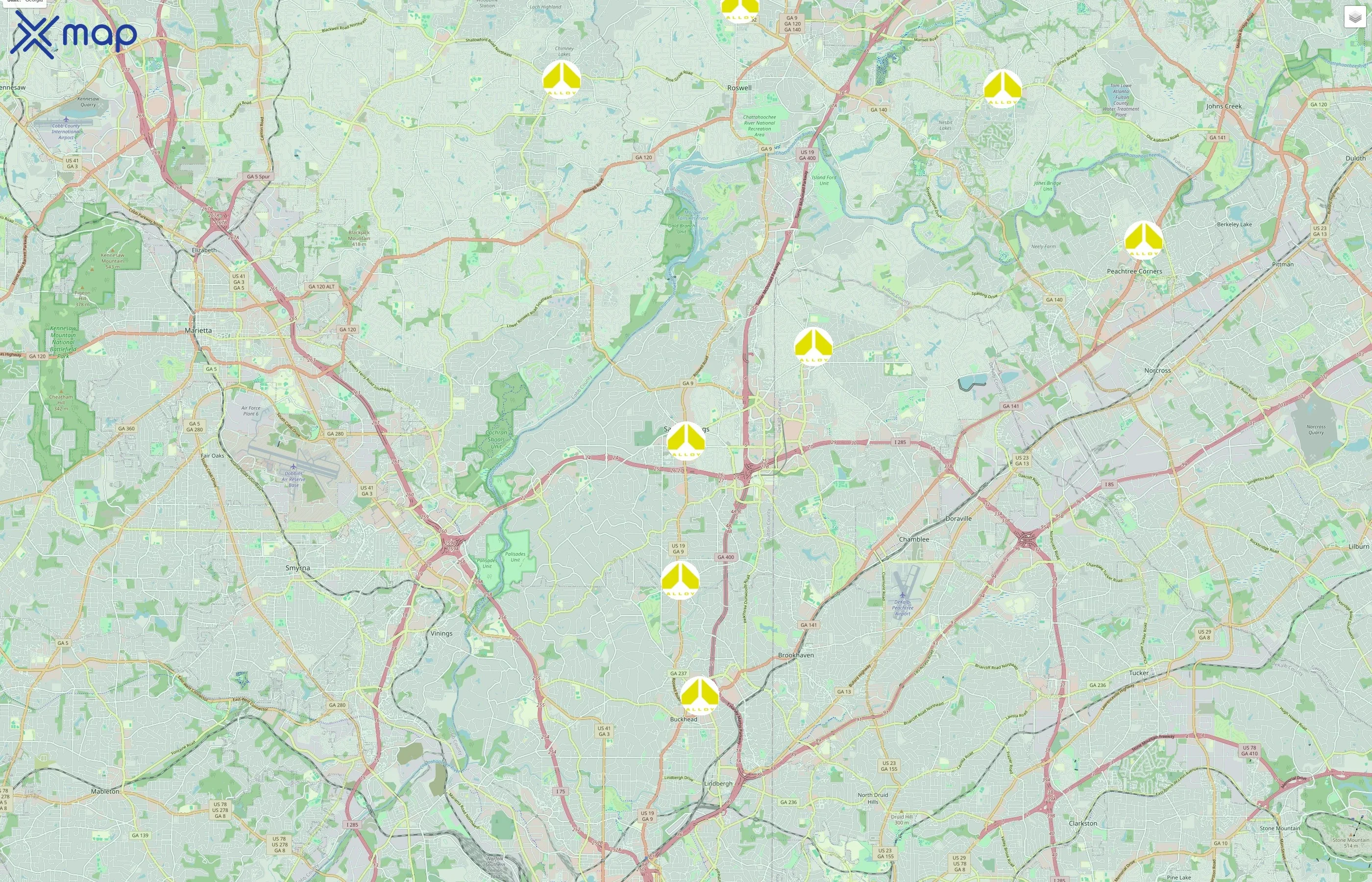 Alloy Personal Training traffic data