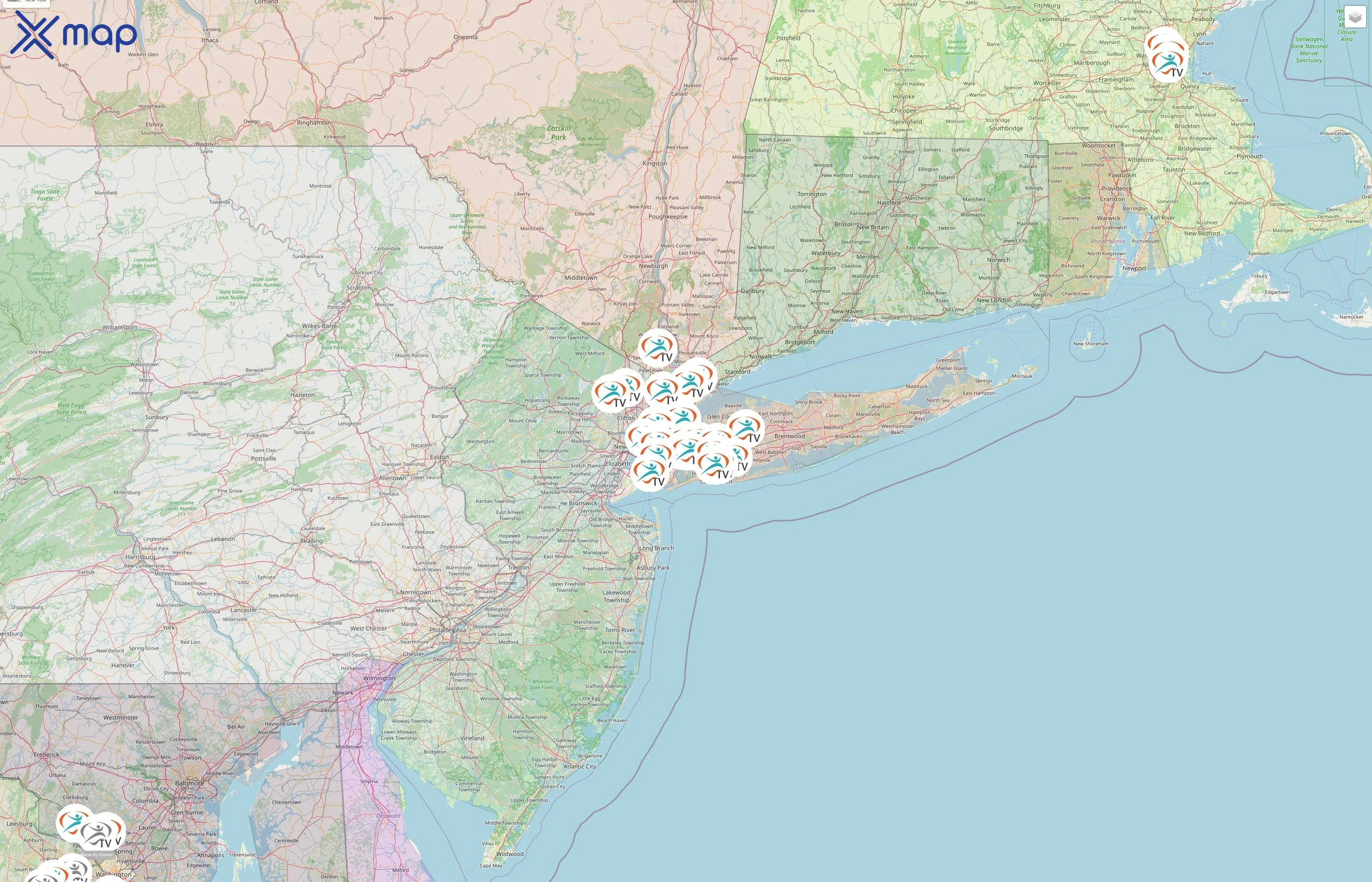 Body & Brain street hotspots