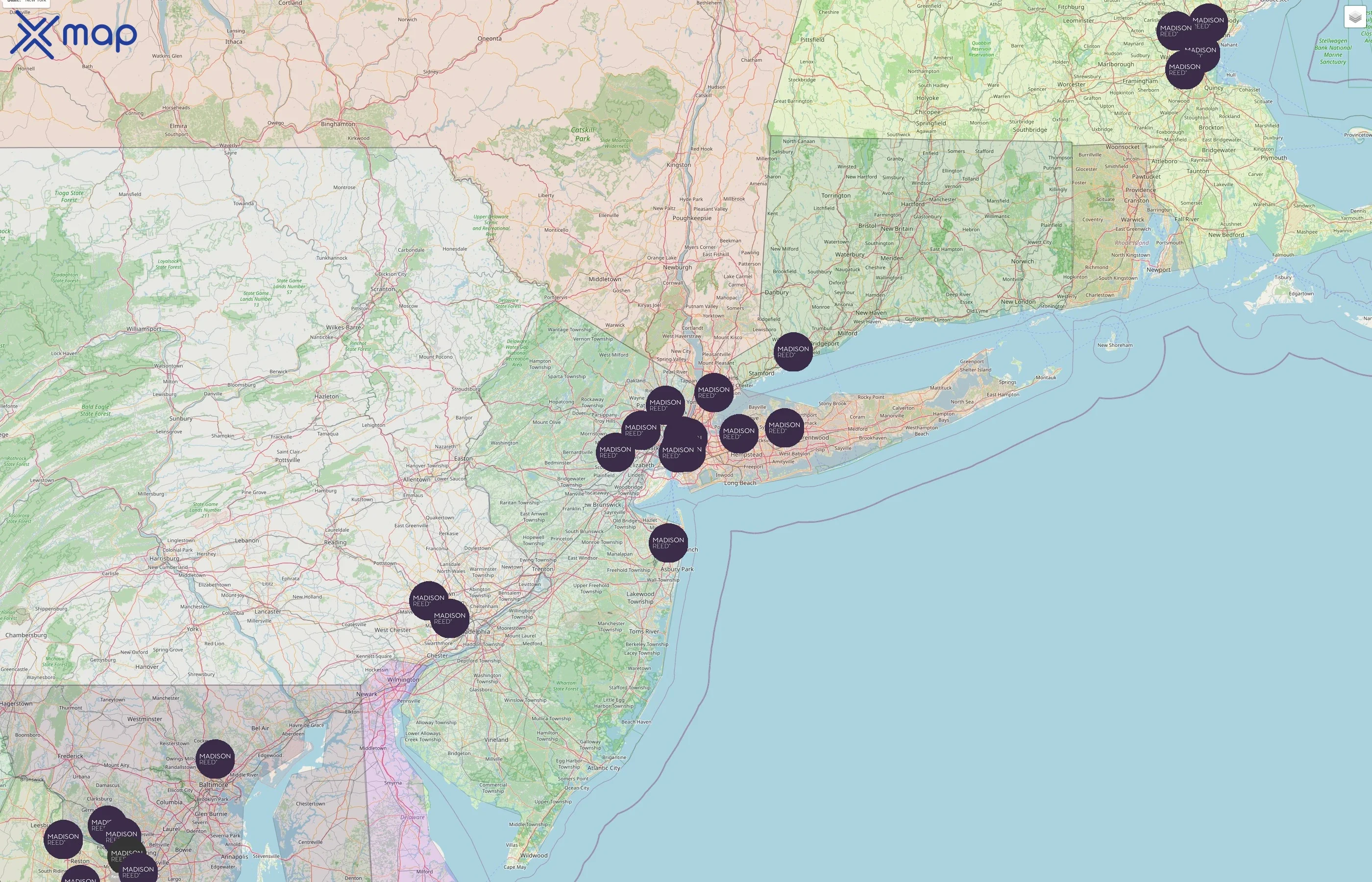 Madison Reed street hotspots