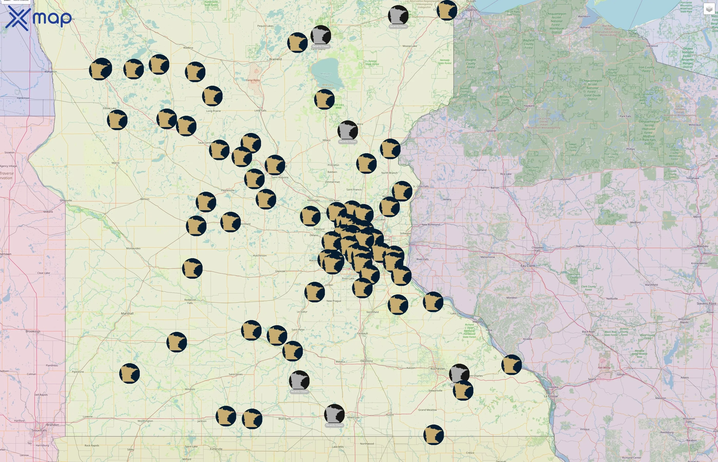 Minnesota State High School League street hotspots