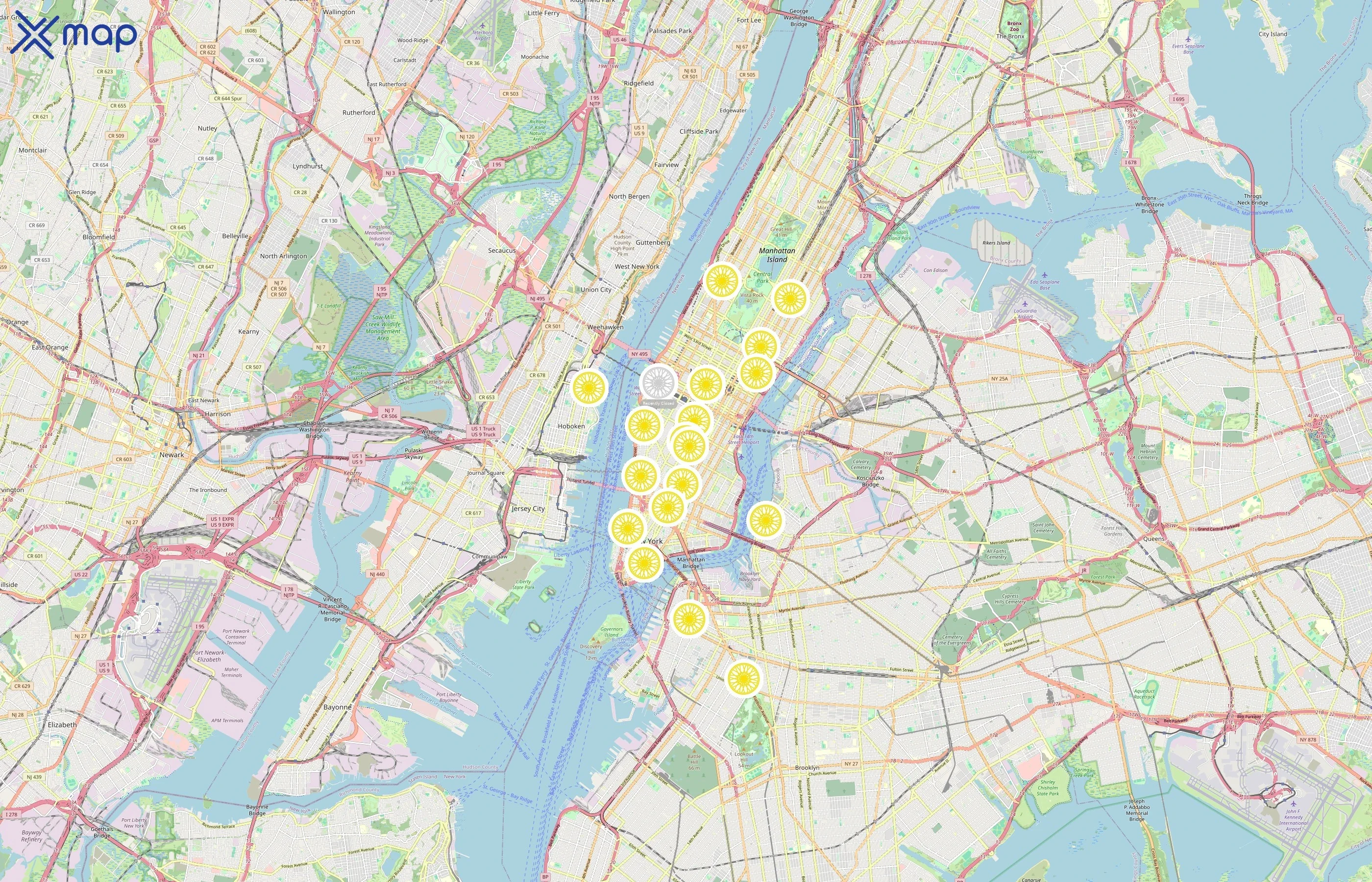 SoulCycle area coverage