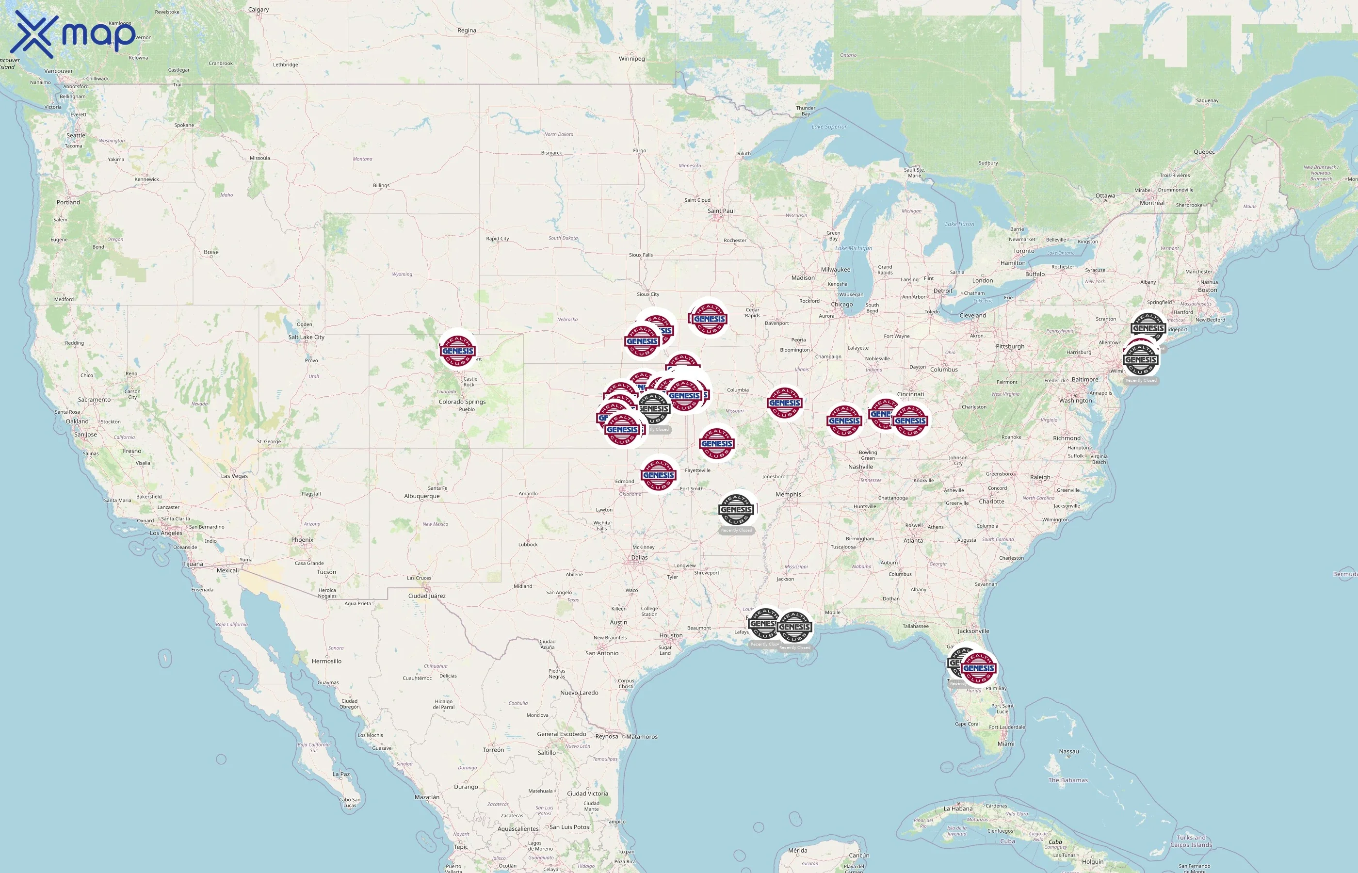 Genesis Health Clubs business status