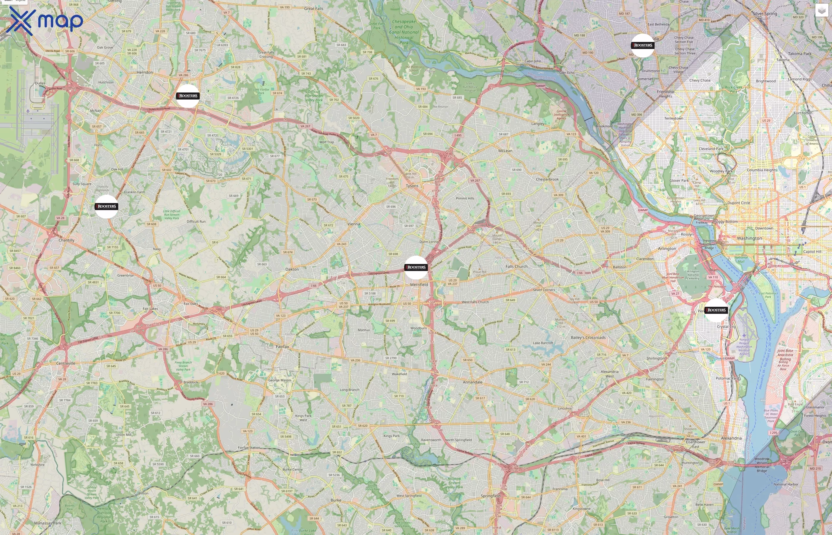 Roosters Men's Grooming Center traffic data