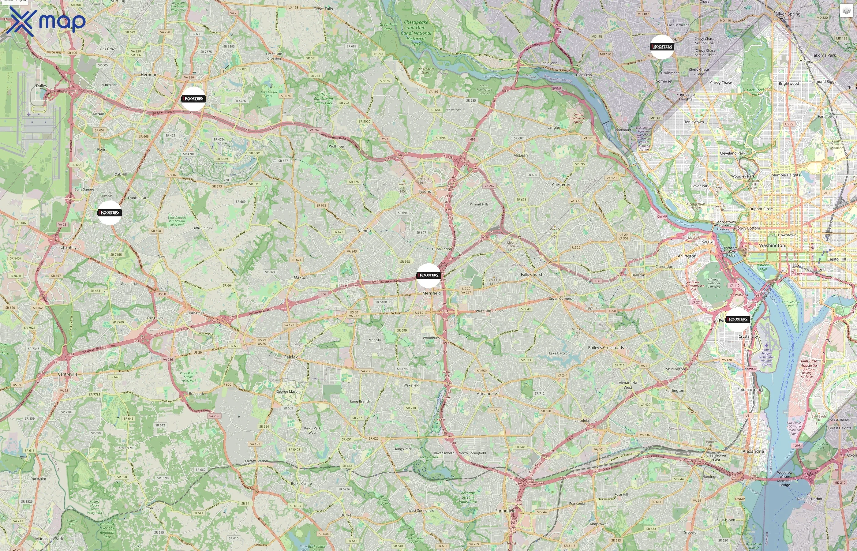 Roosters Men's Grooming Center traffic data
