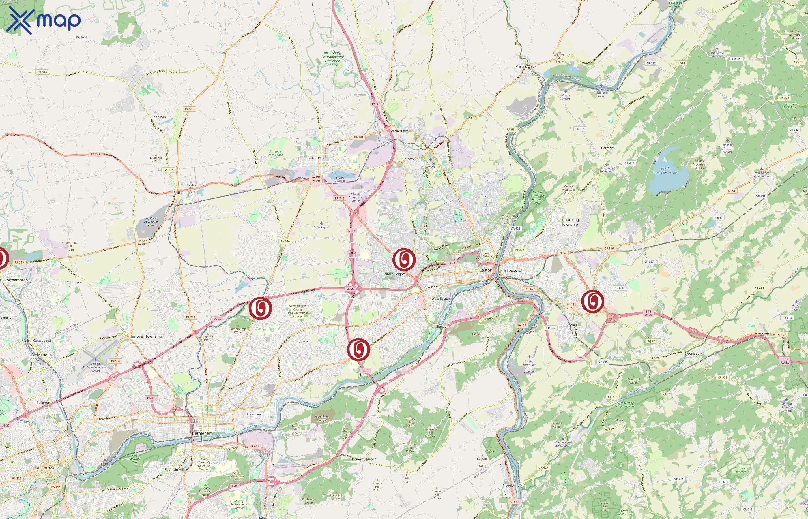 Holiday Hair area coverage