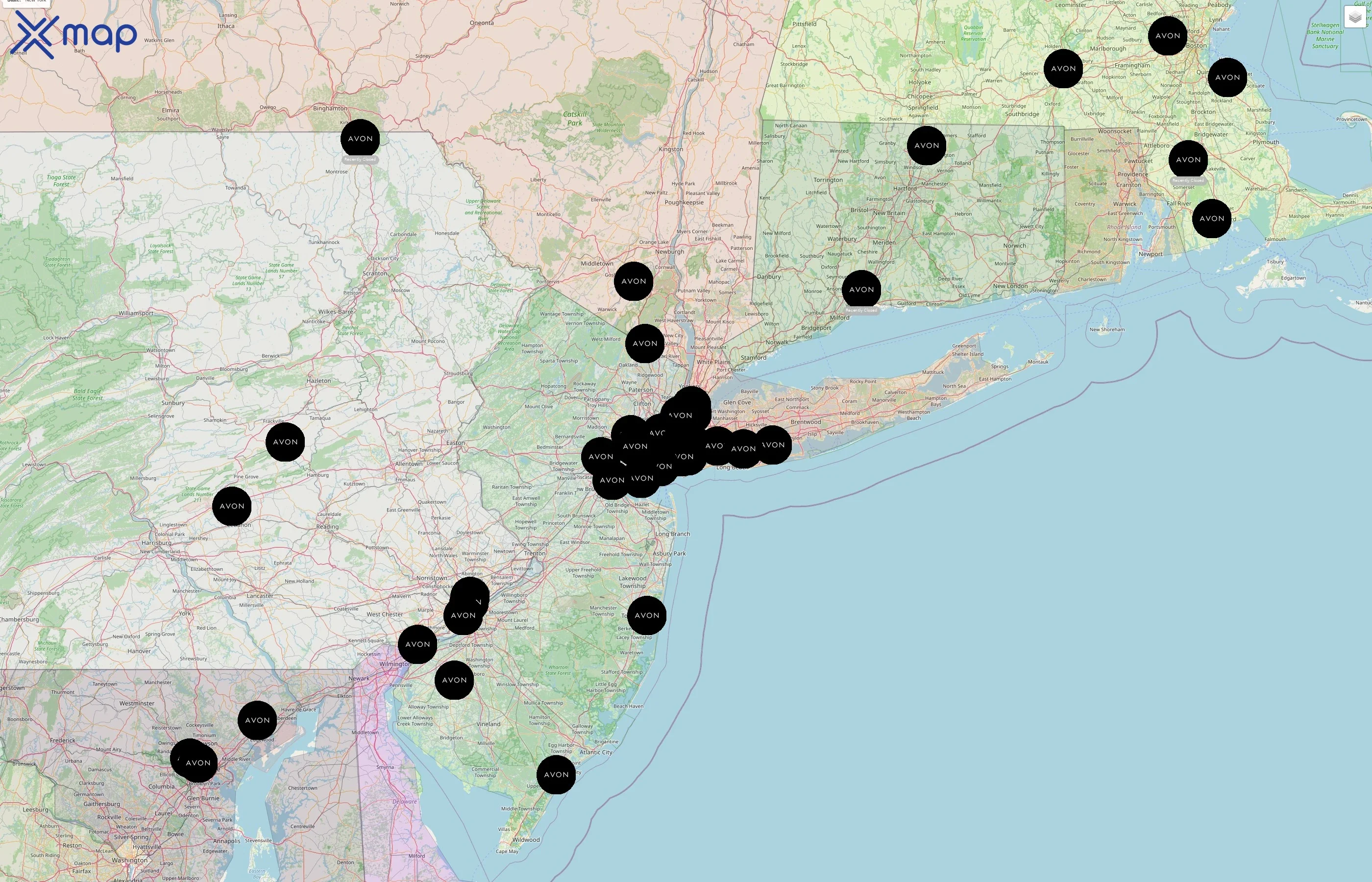 Avon street hotspots