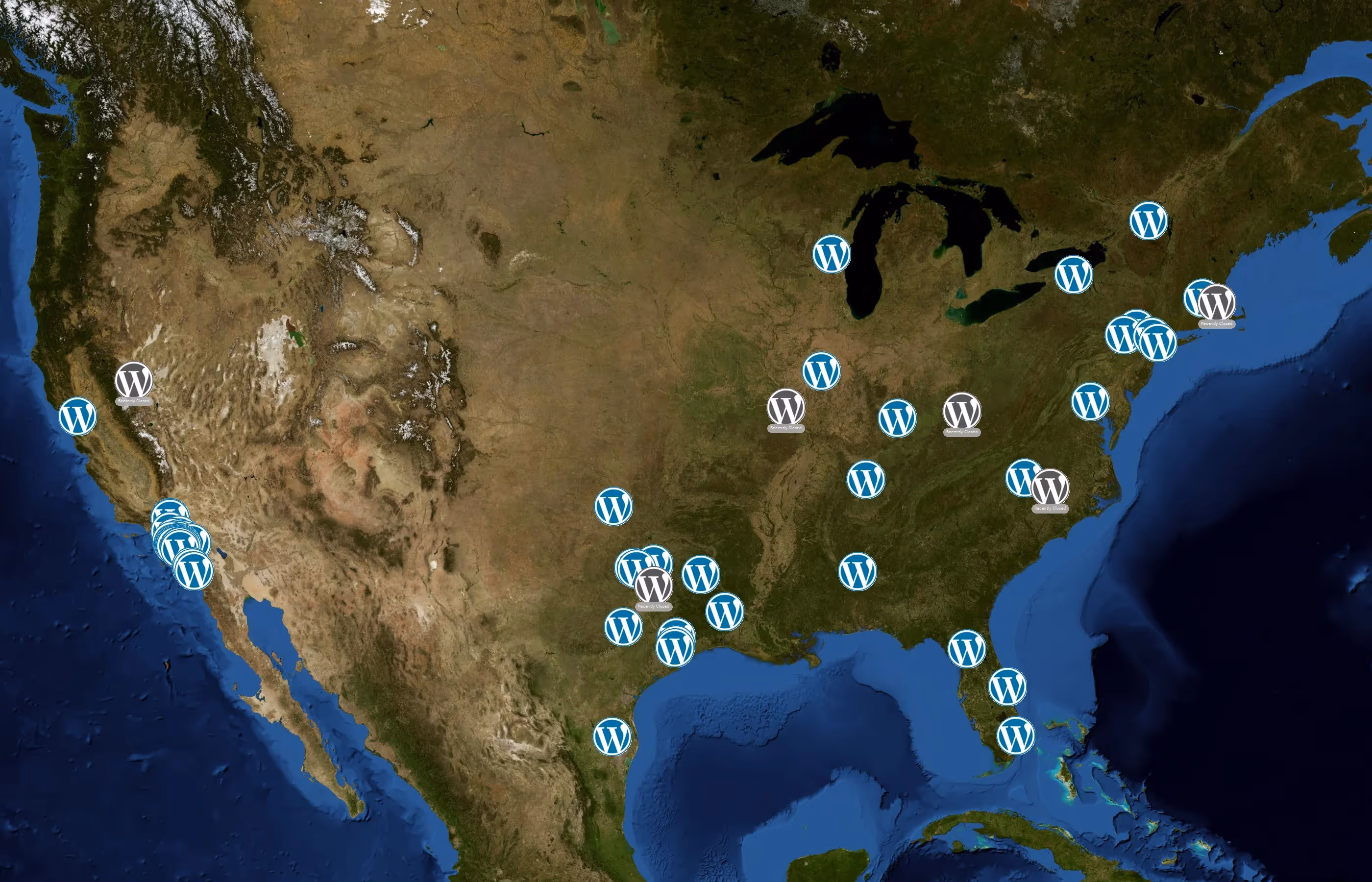 Happy Nails state distribution