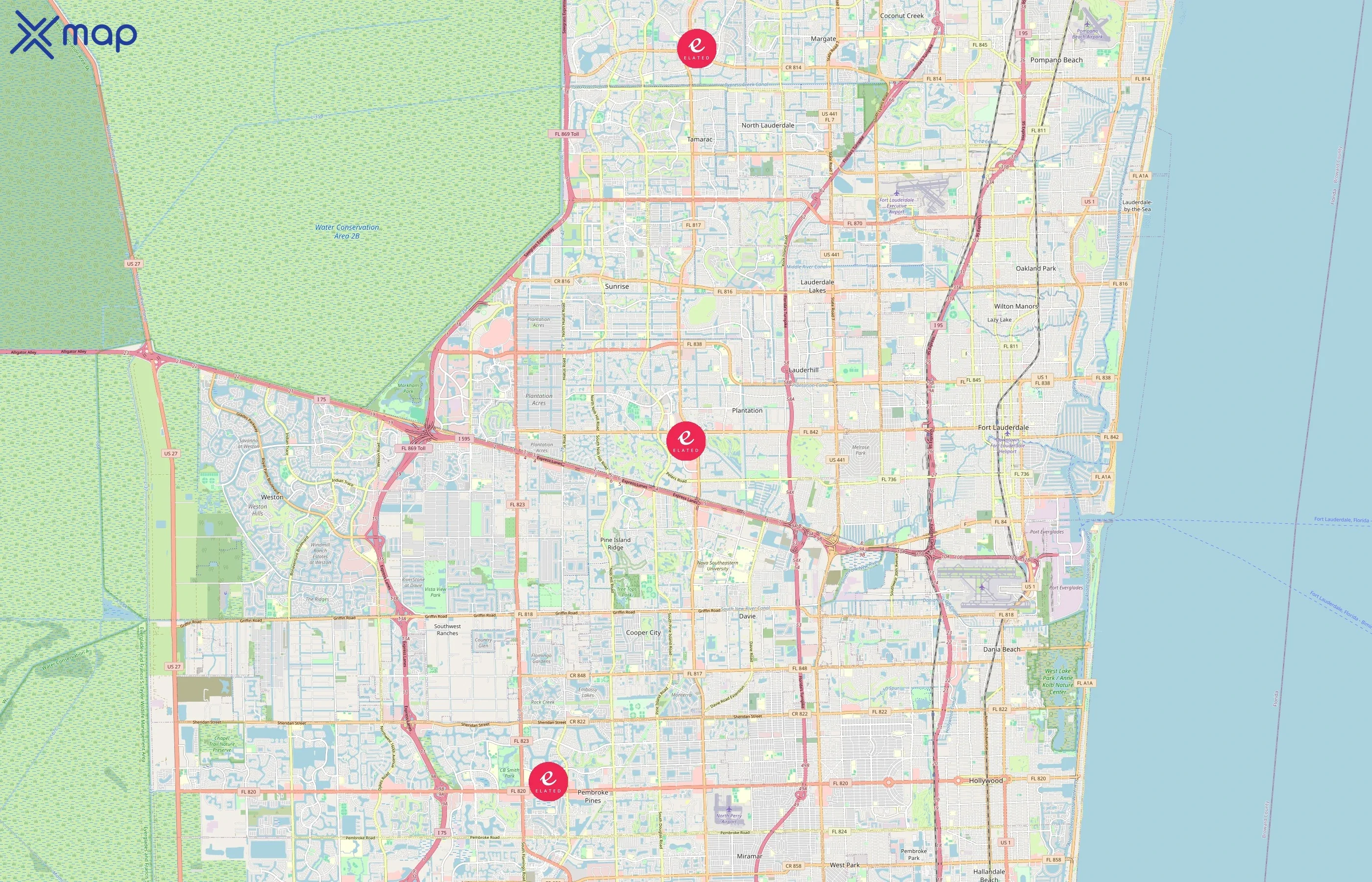 Brow Art 23 area coverage