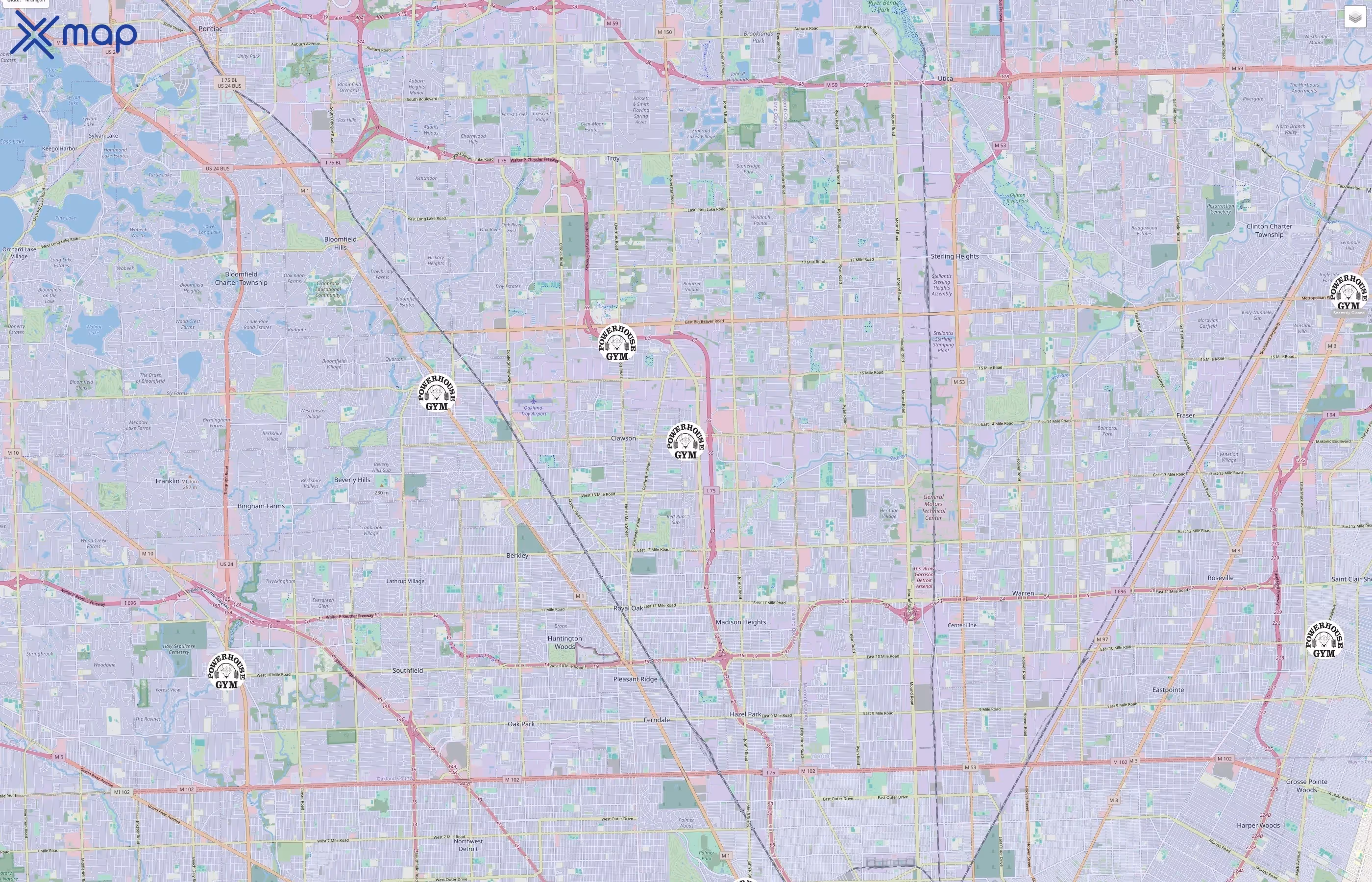 Powerhouse Gym traffic data