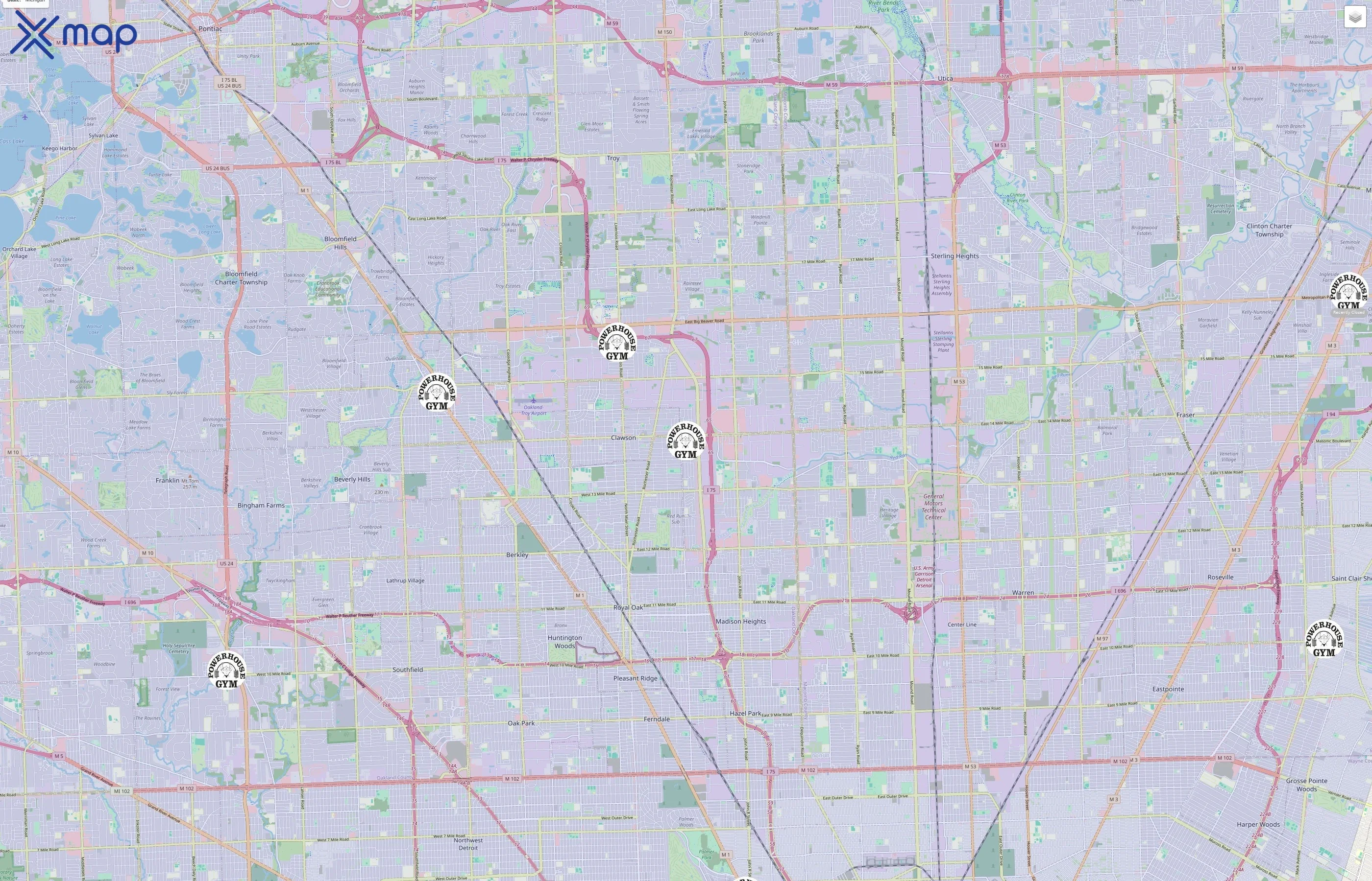 Powerhouse Gym traffic data