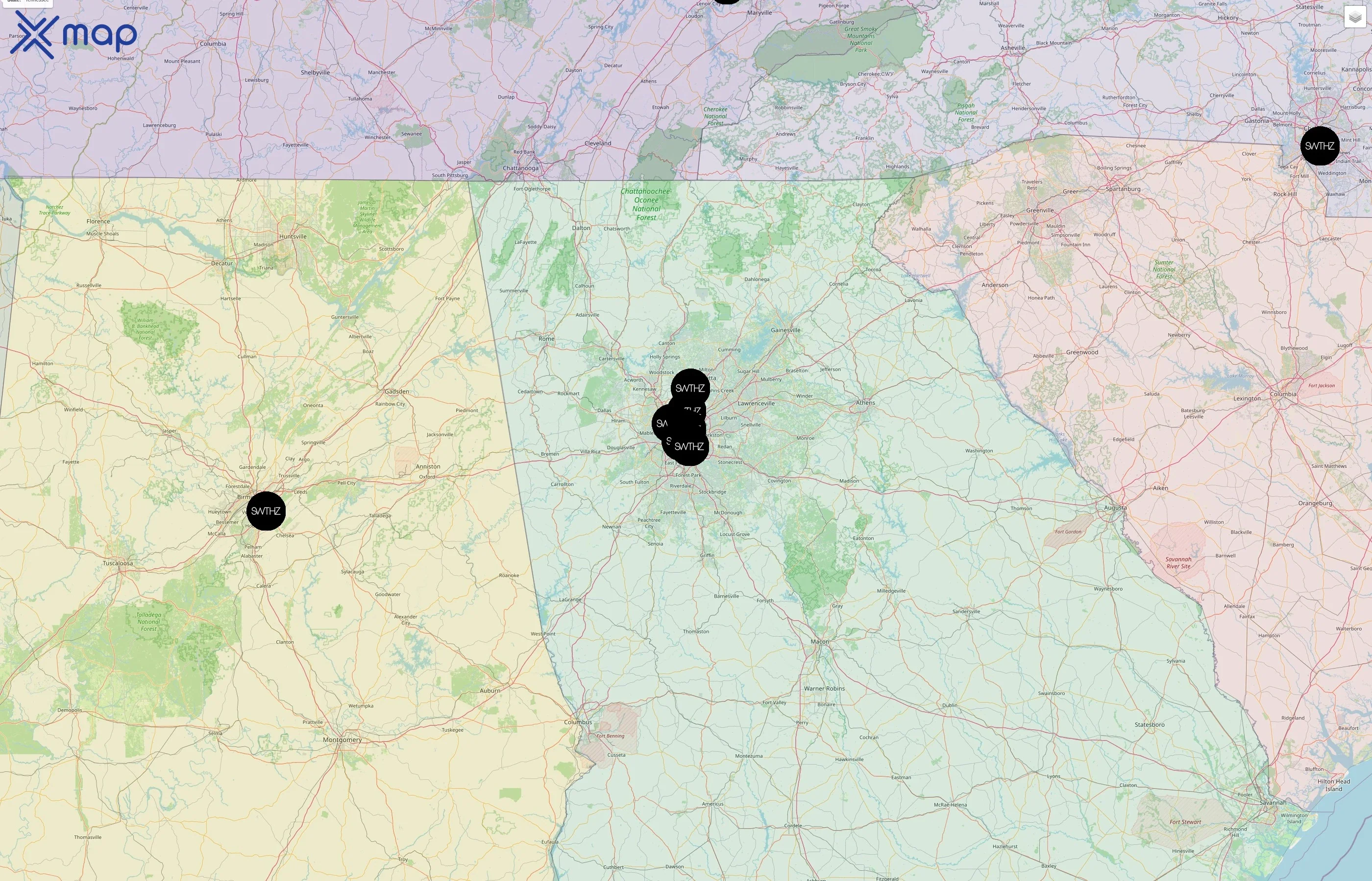 SweatHouz street hotspots