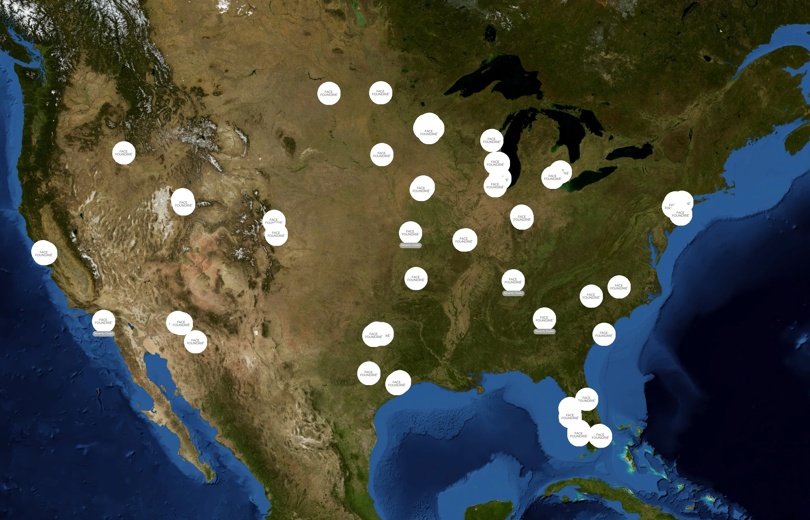 Face Foundrié state distribution