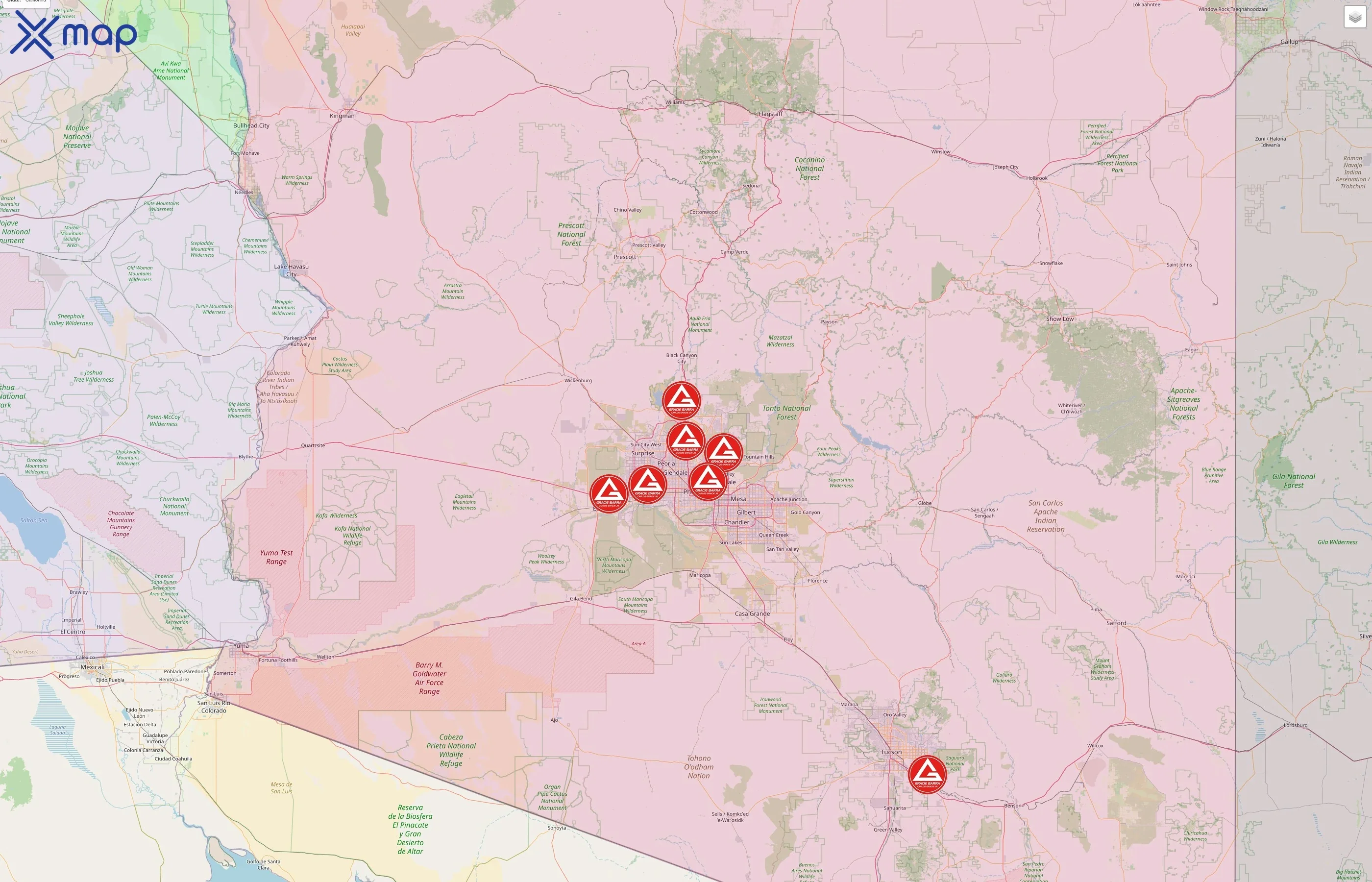 Gracie Barra street hotspots