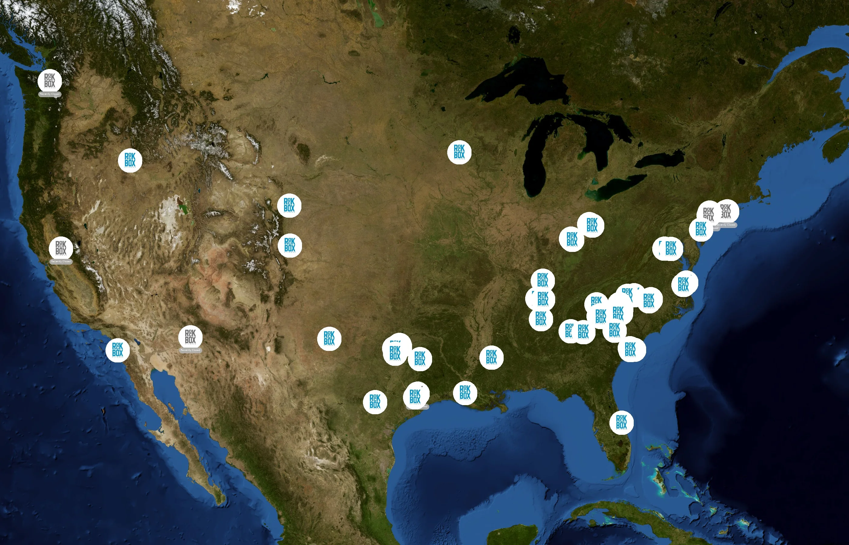 RockBox Fitness state distribution