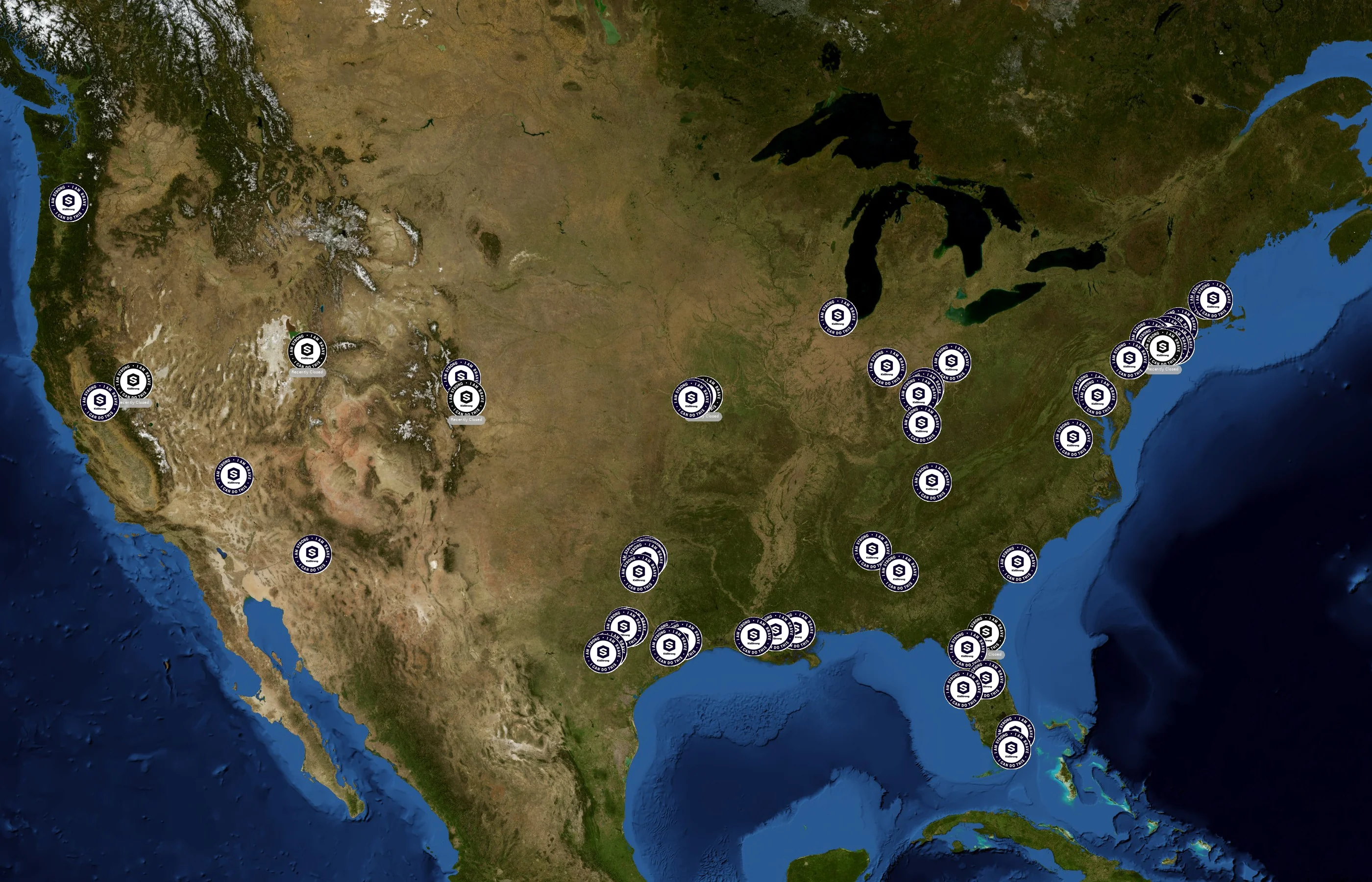 KidStrong state distribution