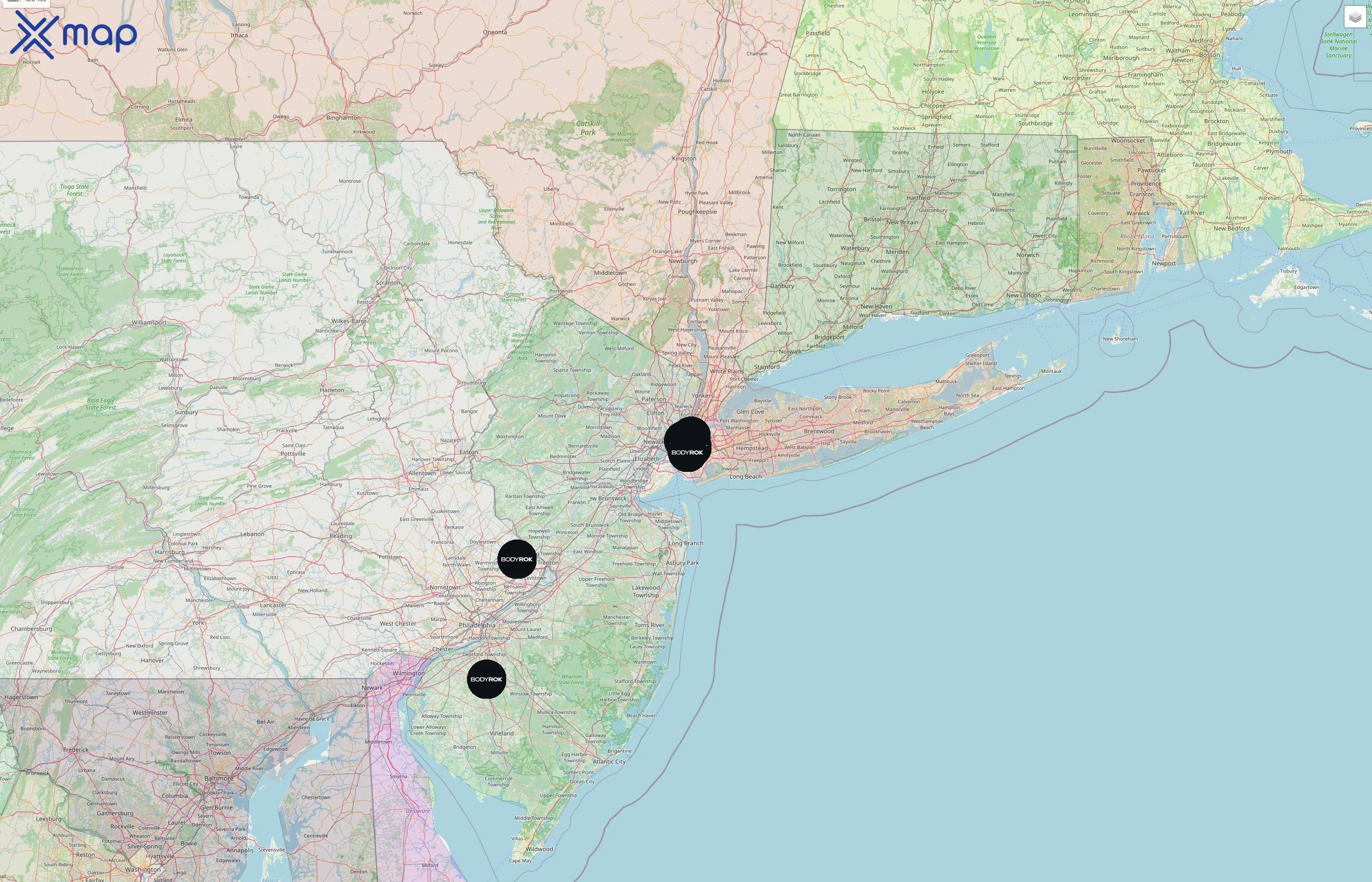 BODYROK street hotspots