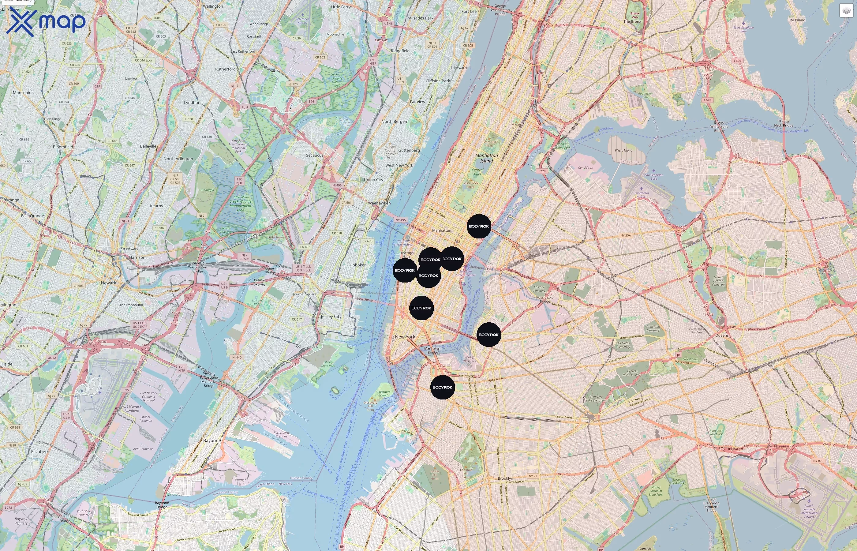 BODYROK traffic data