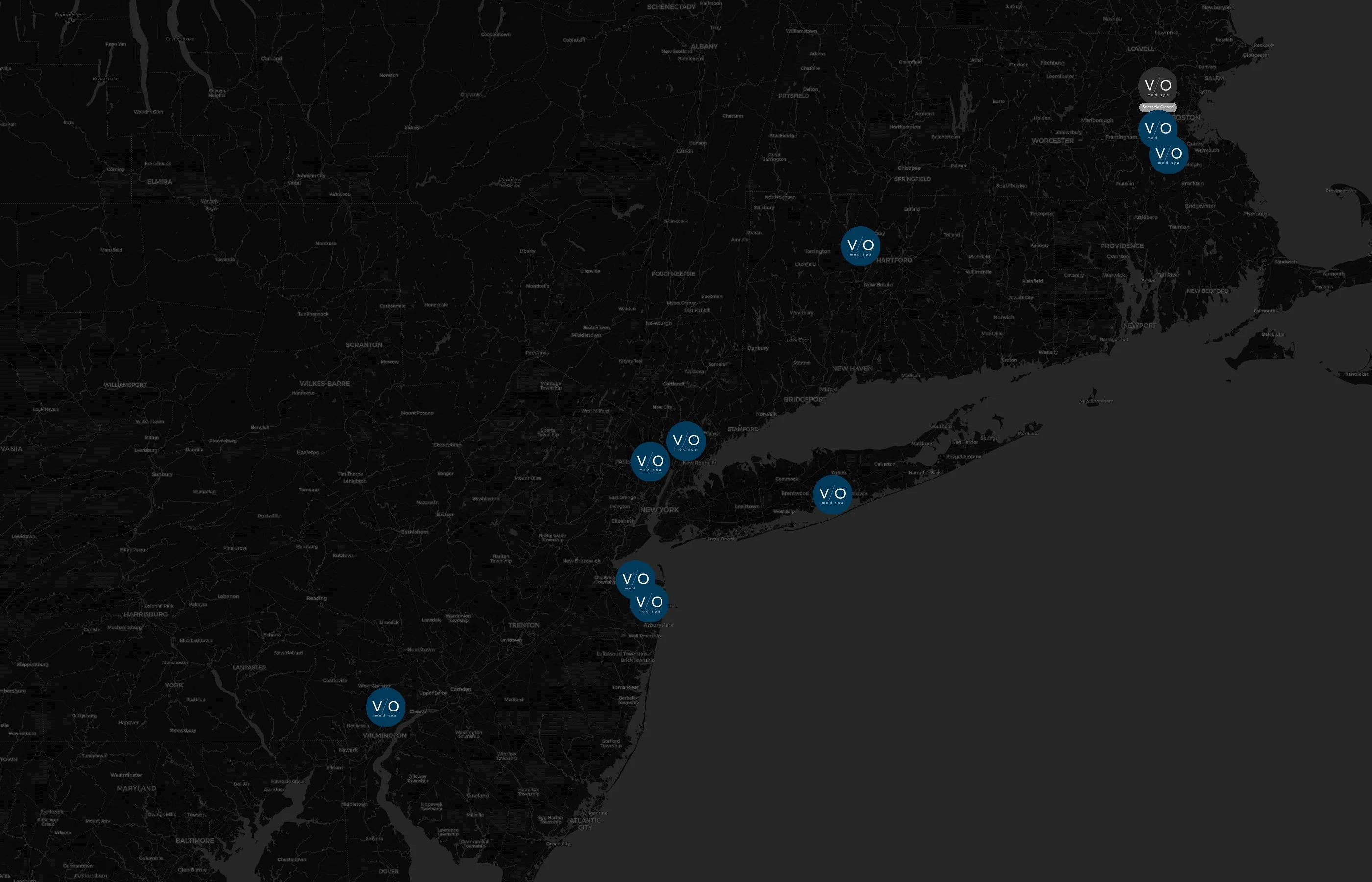 VIO Med Spa city distribution