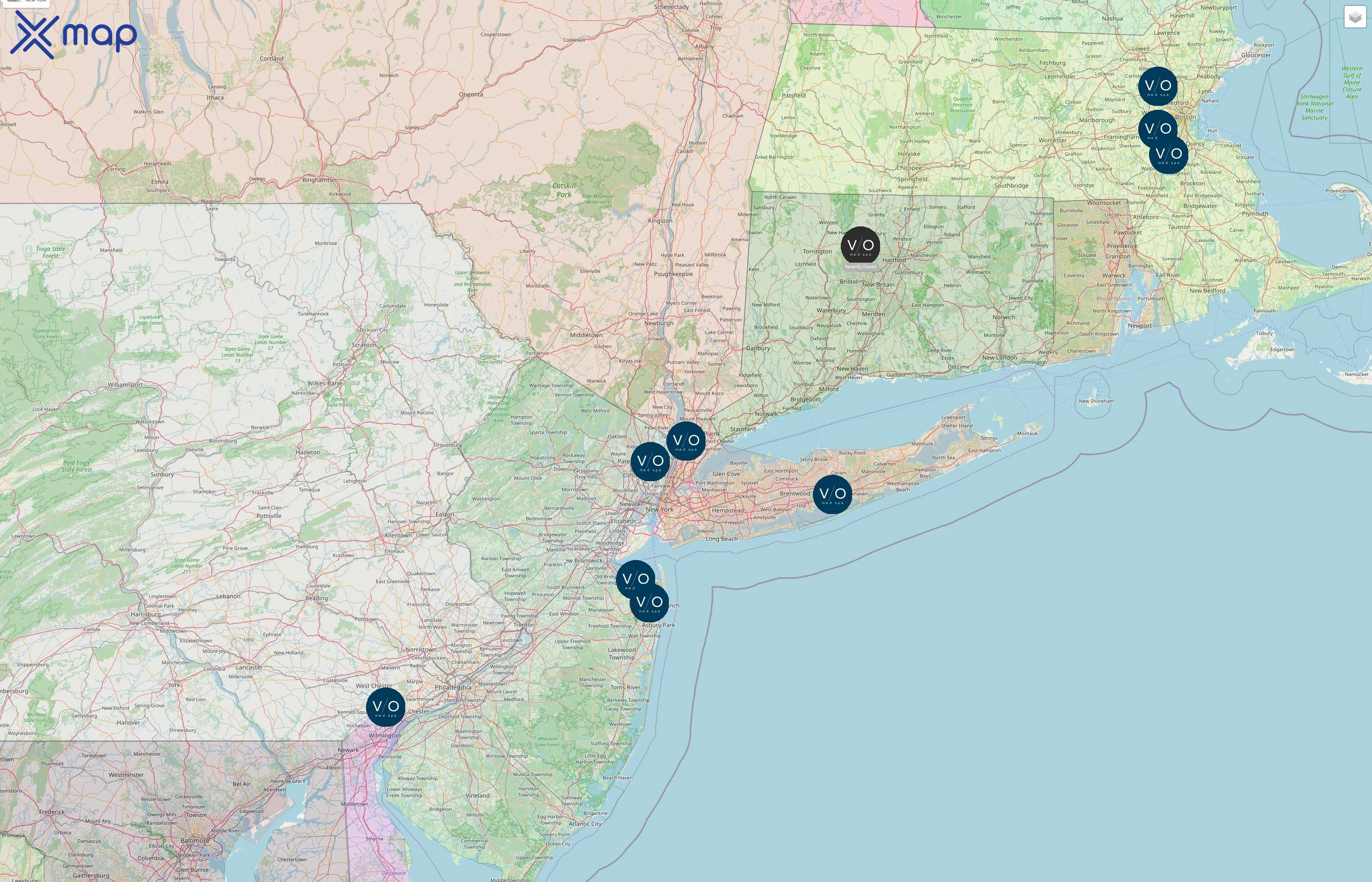 VIO Med Spa street hotspots
