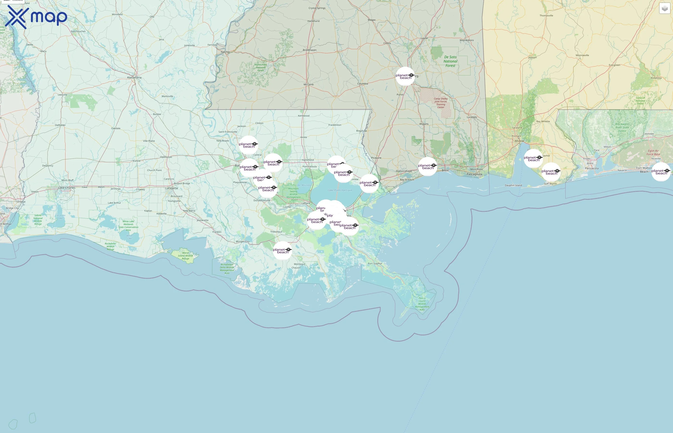 Planet Beach street hotspots