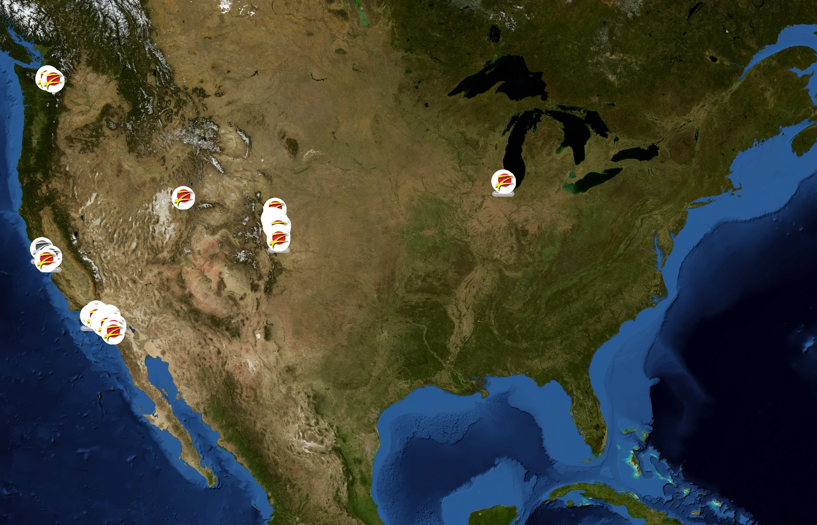 Z-Ultimate Self Defense Studios state distribution