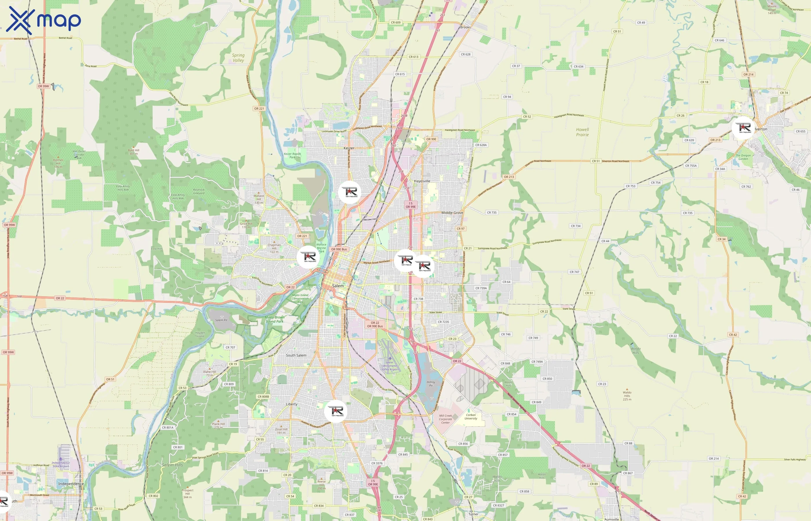 Tan Republic area coverage