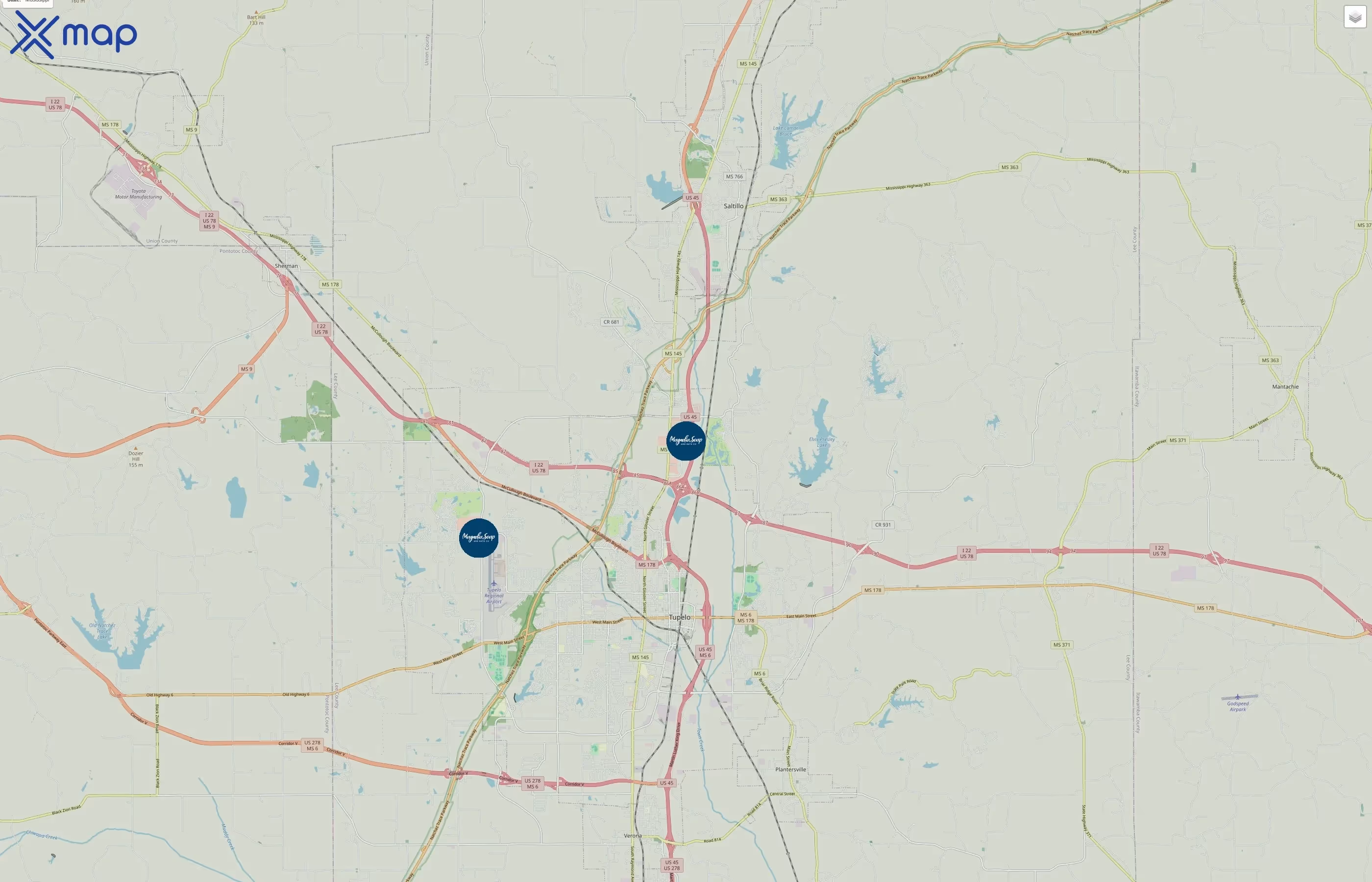 Magnolia Soap & Bath Co. traffic data