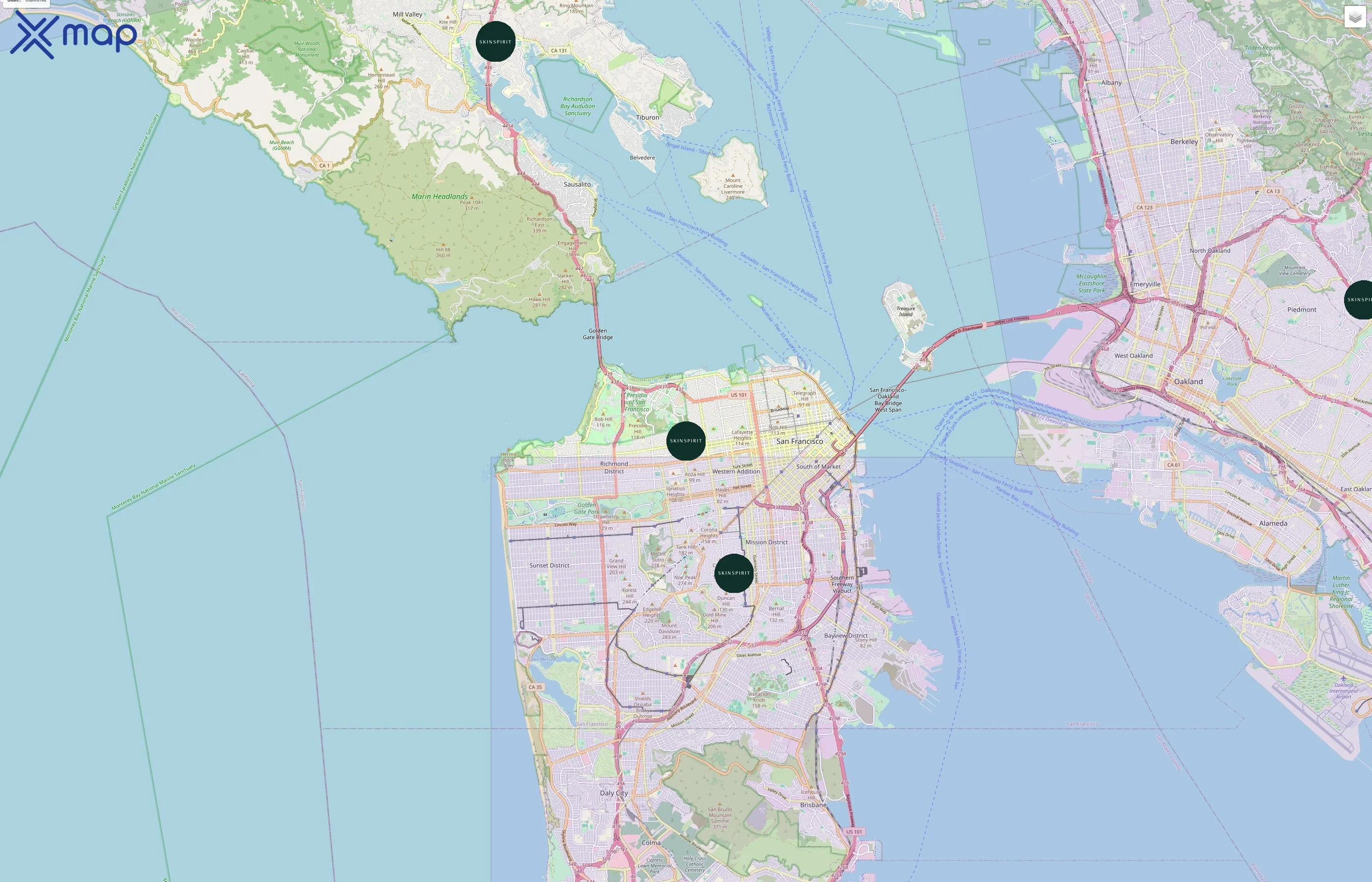 SkinSpirit traffic data