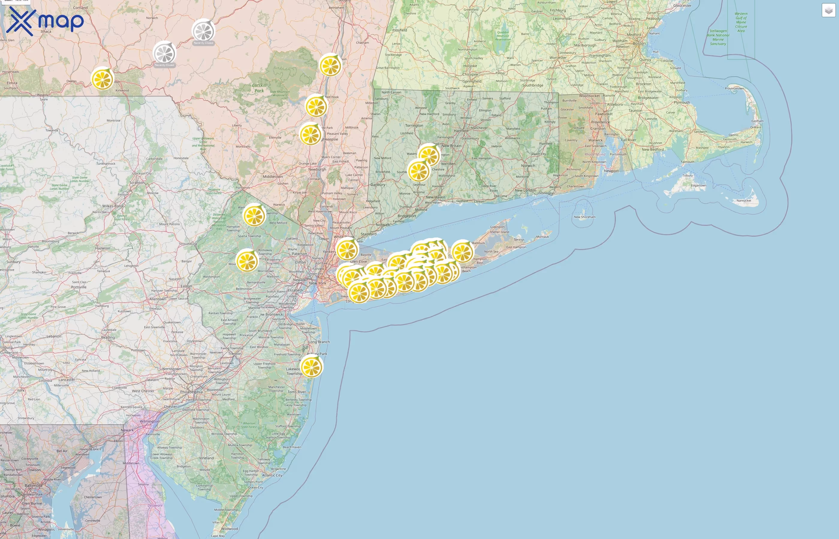 Lemon Tree street hotspots