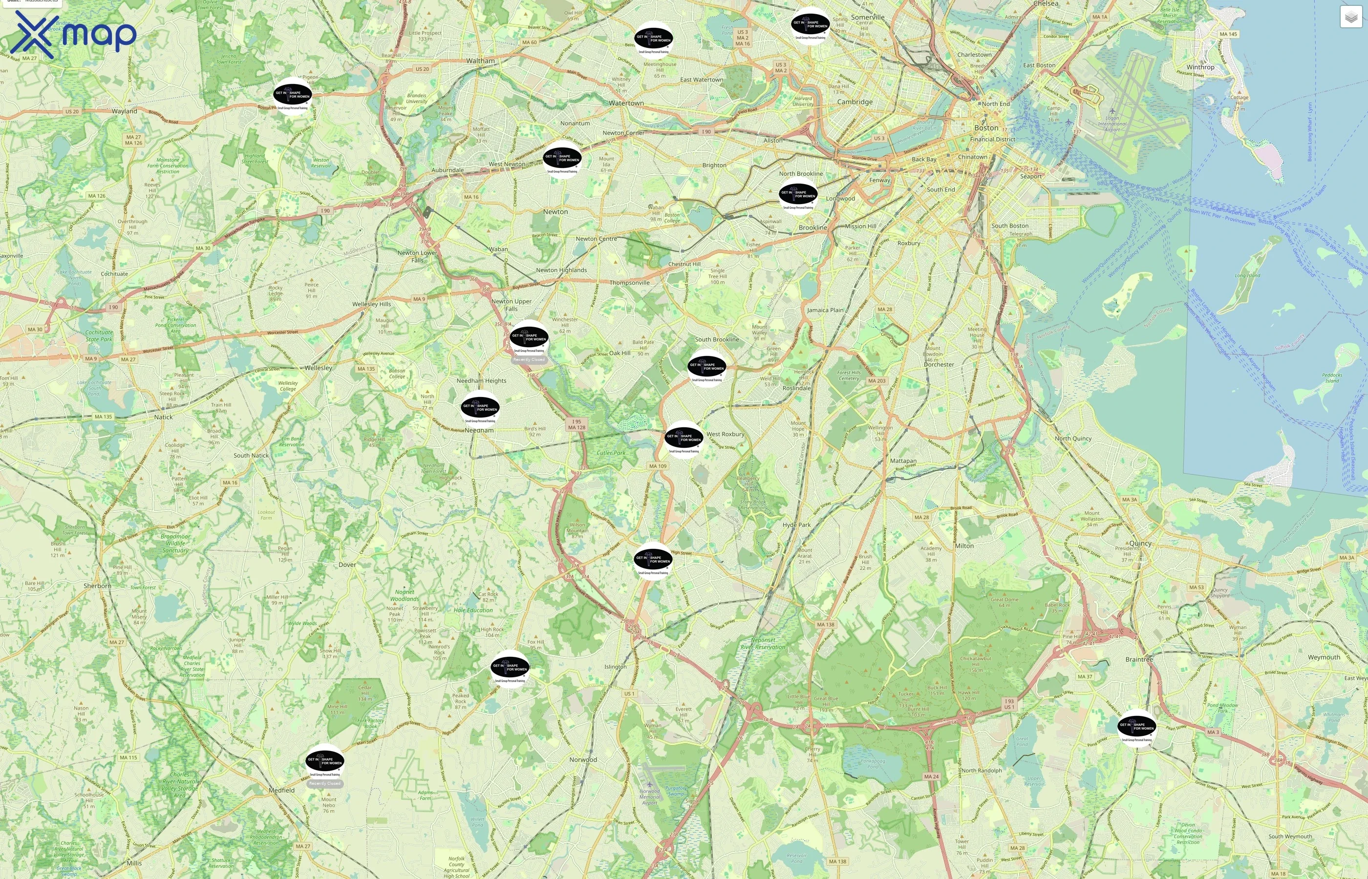 Get In Shape For Women traffic data